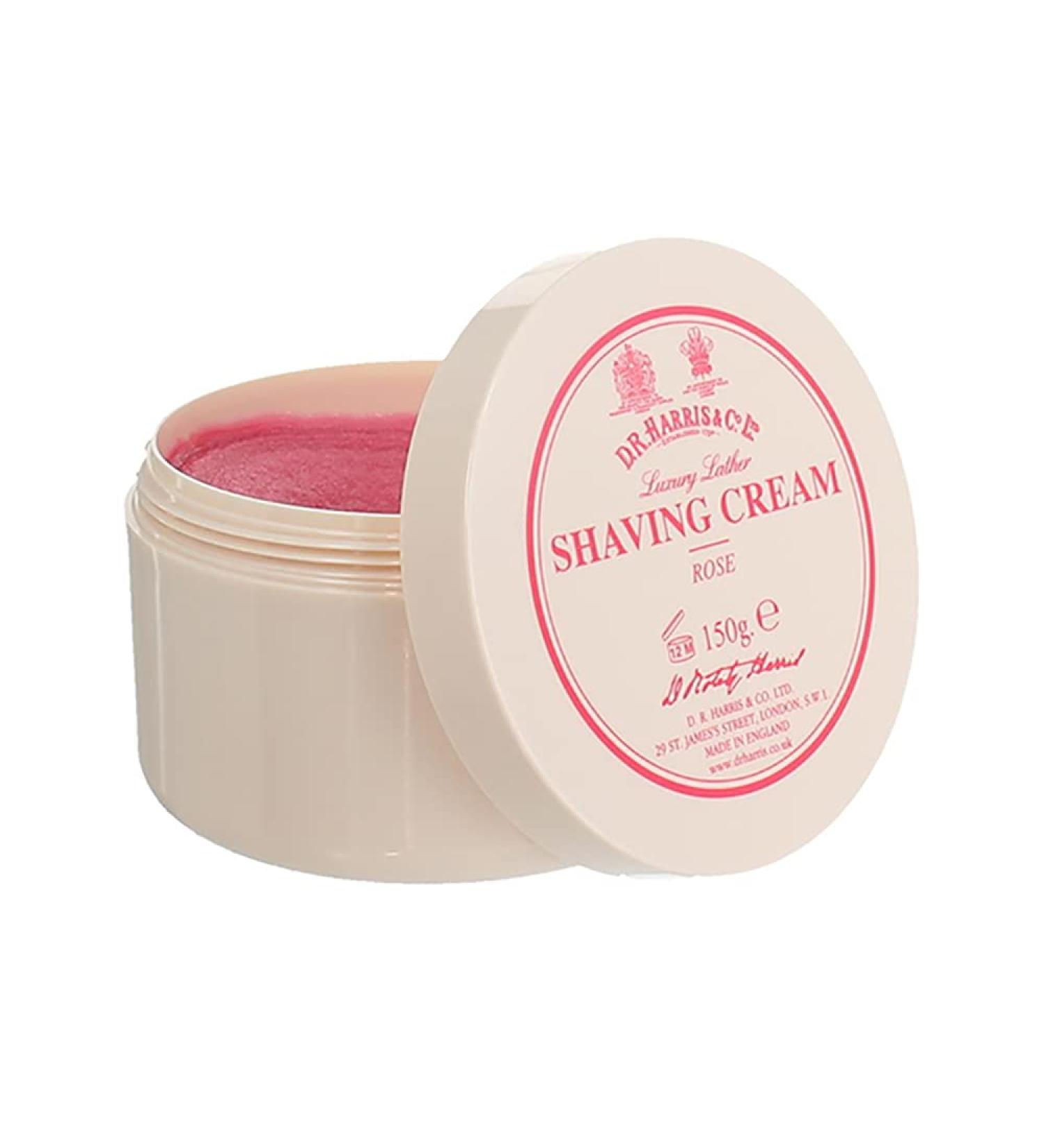 D r Harris Shaving Cream Bowl 150g rose