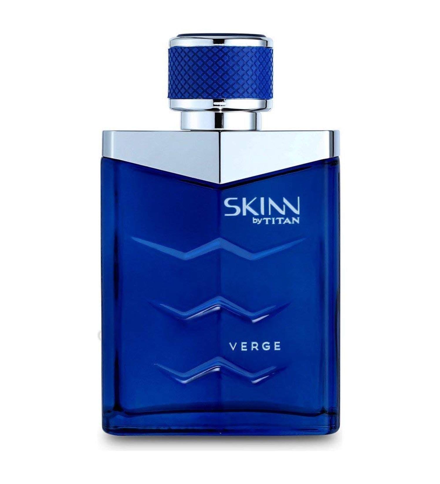 Titan Verge Long Lasting EDP for Men - 100 mL | Perfume for Men | Eau De Parfum for Men | Men's cologne | For Daily Use | Premium Fragrance | Grooming Essentials - Buy Online on GoSupps.com