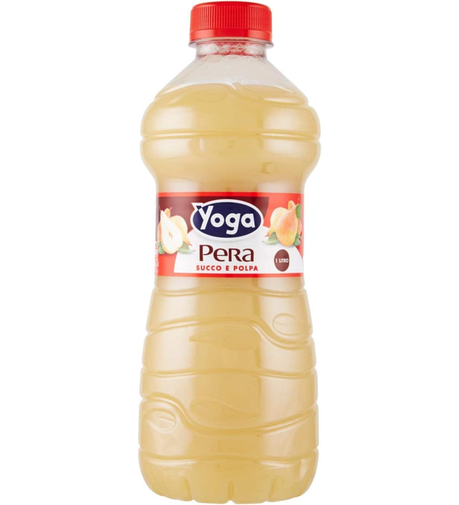 Yoga Succo Pera Pear Fruit Juice 1L 6 Pack - Buy Online on GoSupps.com