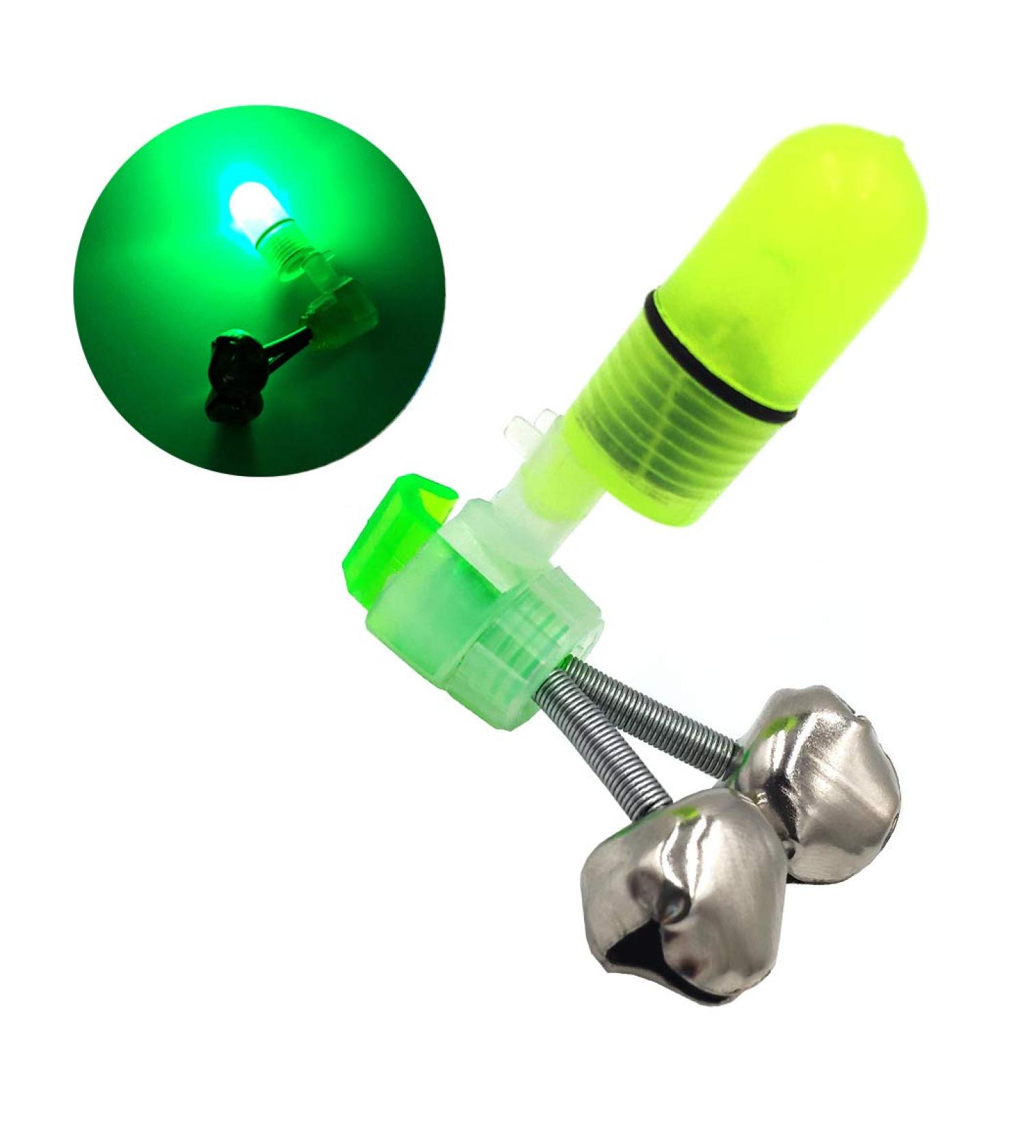 ZEMIO Fishing Alarm Set - 20pcs LED Light Sound Indicator for Night Fishing Rod - Buy Online on GoSupps.com