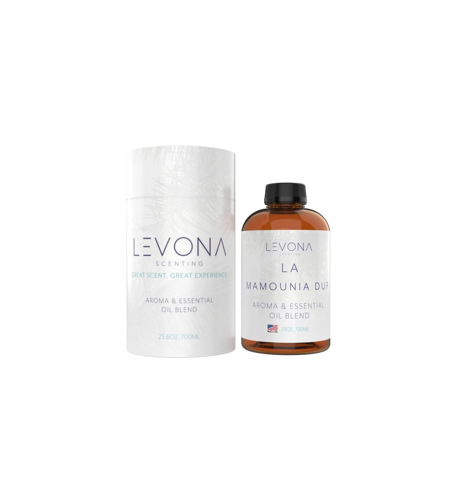 Levona Scent Essential Oil - Fresh Aroma for Home Office Hotel & Spa Perfect in Humidifiers and Diffusers Luxury Fragrance with Citrus Rosewood Amber Notes - 700ml/ 23 fl oz La Mamounia Dup - Buy Online on GoSupps.com