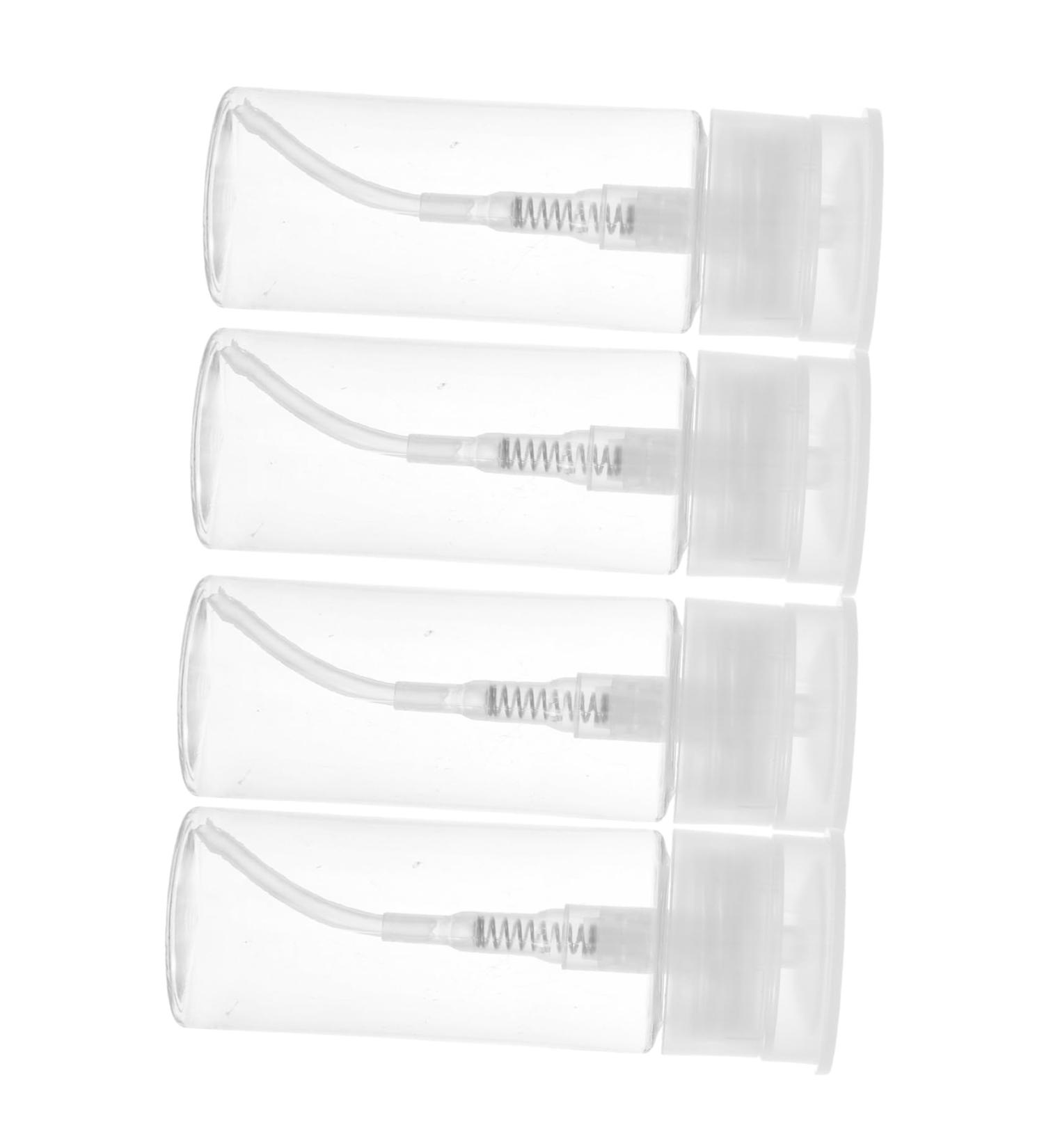 MERRYHAPY 1 Set Nail Polish Remover Bottle Manicure Push down Pump Bottle Empty Bottle Liquid Press Pumping Pump Makeup Remover Bottle Pump Press Bottle Pp White - Buy Online on GoSupps.com