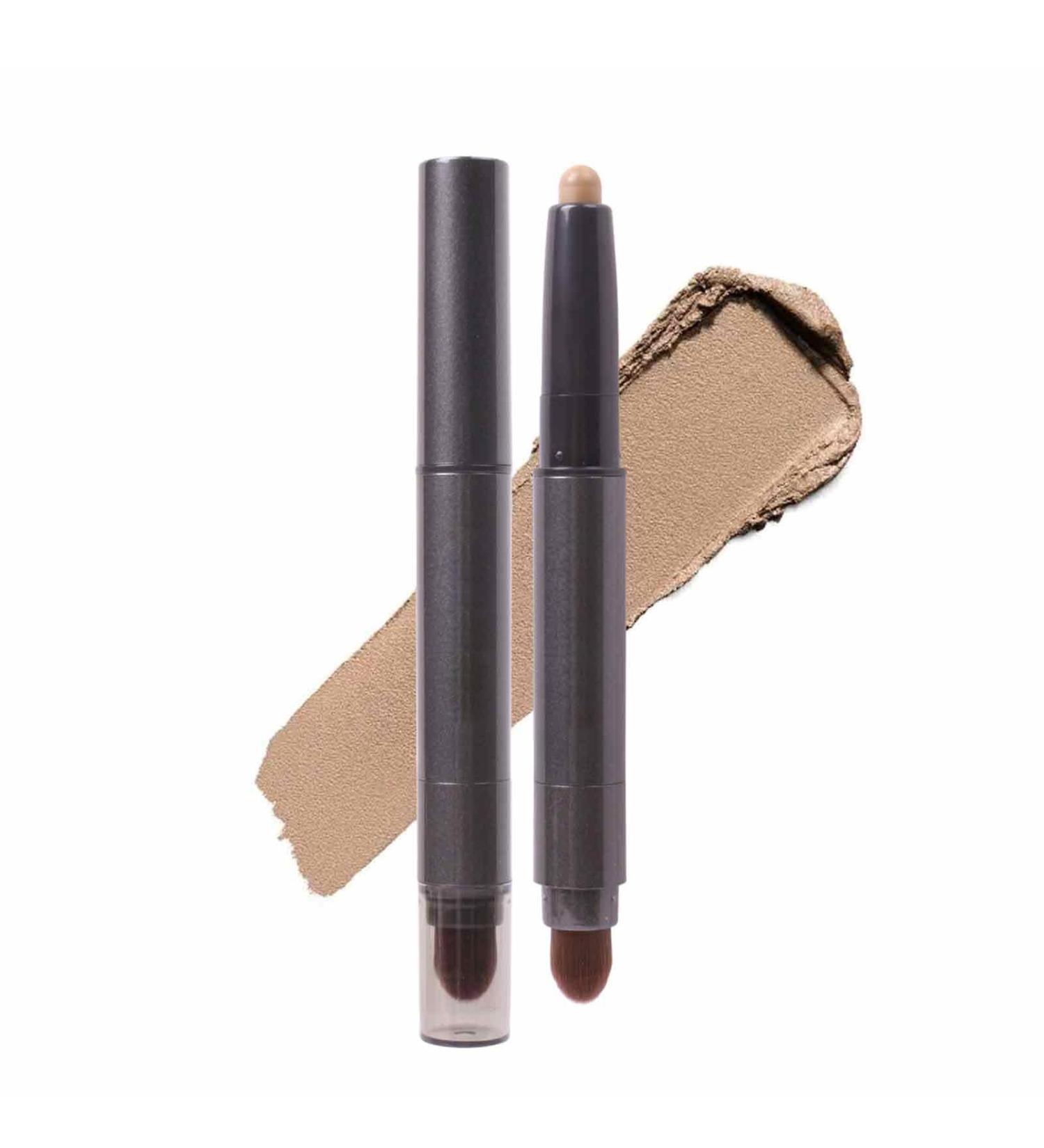 Eyeshadow Sticks for Eyes Shimmer Cream Eye Shadow Pencil Pro Waterproof & Long Lasting Eyeshadow Highlighter Stick Eye Makeup Pencil Frifer 02# Naked Beige - Buy Online on GoSupps.com