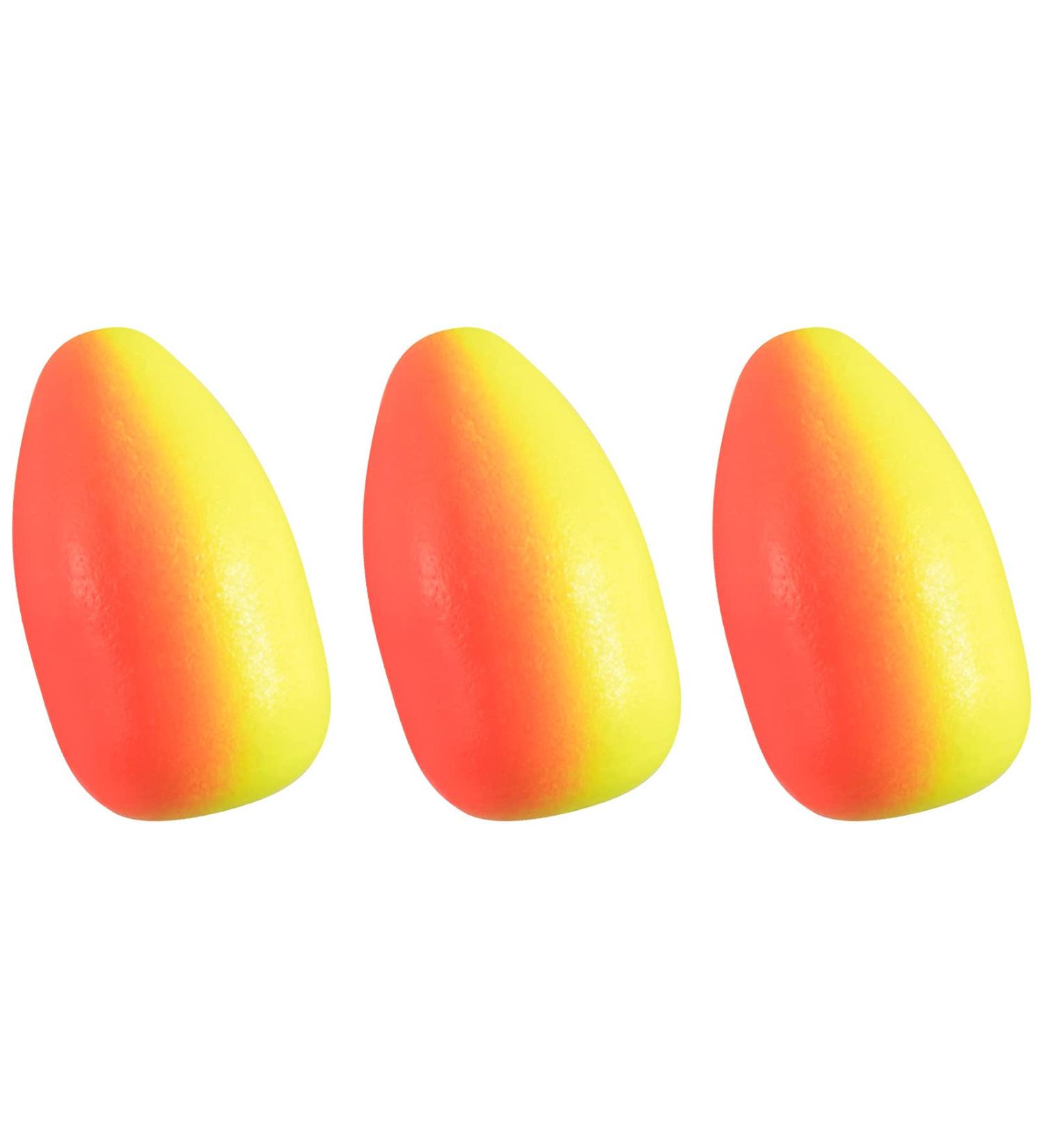 Dr.Fish 30 Pack Oval Foam Trout Fishing Floats - Large Red and Yellow Strike Indicator for Walleye, Catfish, Pompano - Crawler Harness Bead Stopper Sinker Stops - 1/2 *4/5 Size - Buy Online on GoSupps.com