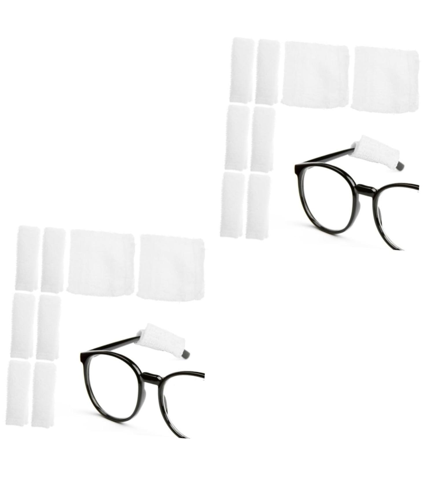 Healeeved 32-Piece Mask Glasses Ear Pads - Comfortable Cotton Ear Protectors for Masks & Sunglasses | Large Pack - Buy Online on GoSupps.com