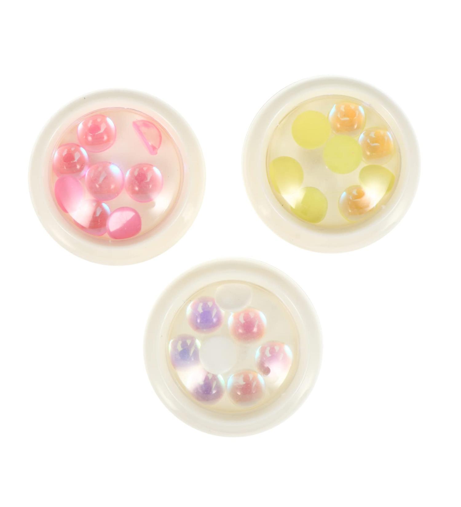 Healeved 3 Boxes Nail Art Accessories Diy Accessories for Nail Bridal Nail Art Nail Accessories Nail Studs Nail Art Gems Nail Art Beads Nails Decoration Gems for Nails Plastic Manicure - Buy Online on GoSupps.com