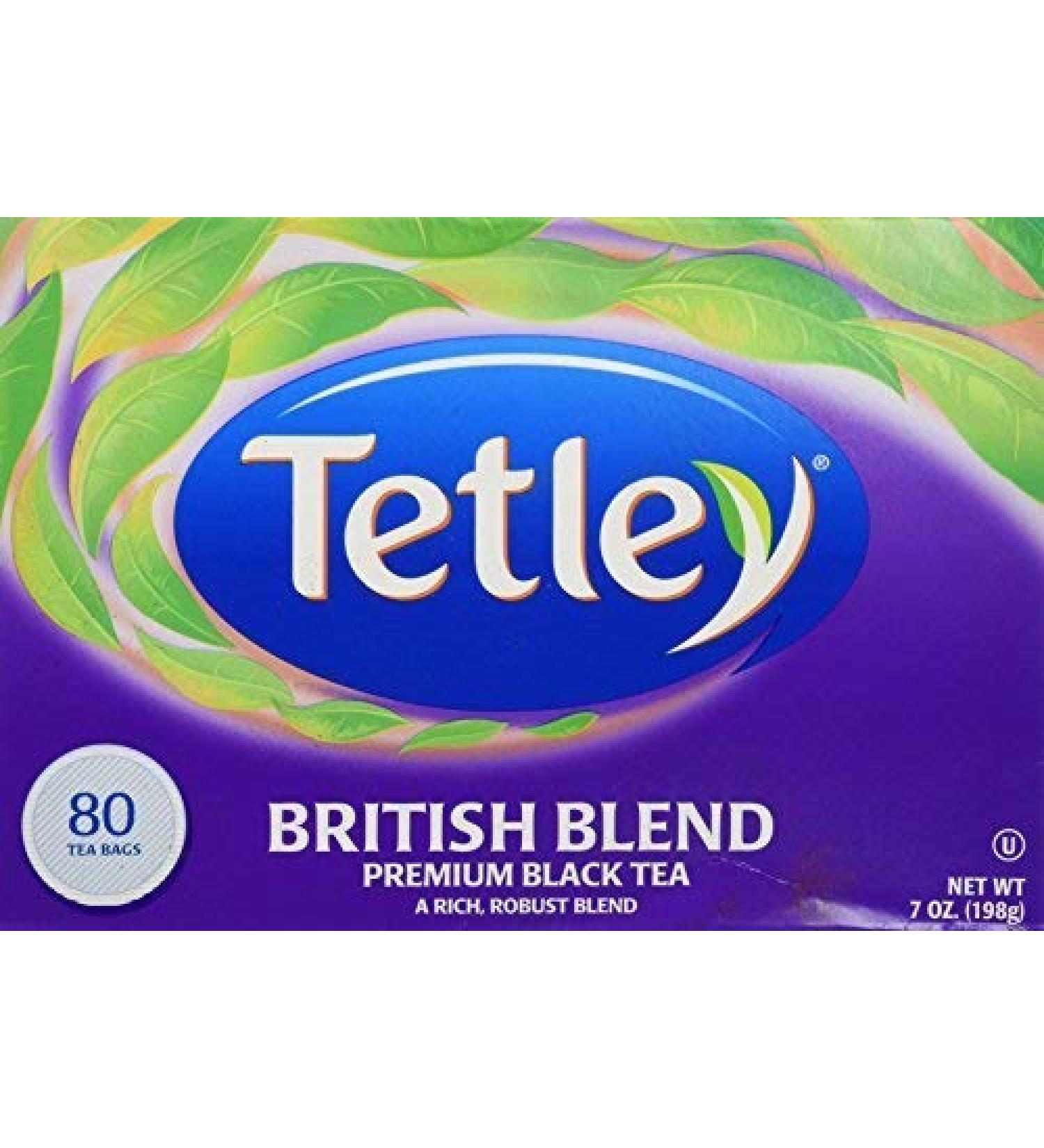 Tetley British Blend Premium Black Tea 80 ct by Tetley Foods