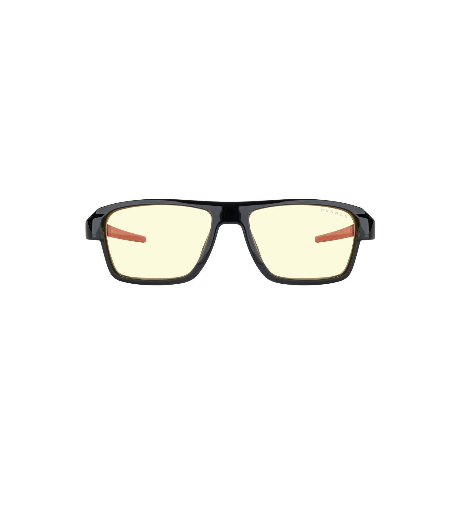 Gunnar Lightning Bolt 360 Gaming Glasses - Amber Lens 65% Blue Light Filter & UV Protection - Premium Onyx Design for Eye Comfort - Buy Online on GoSupps.com
