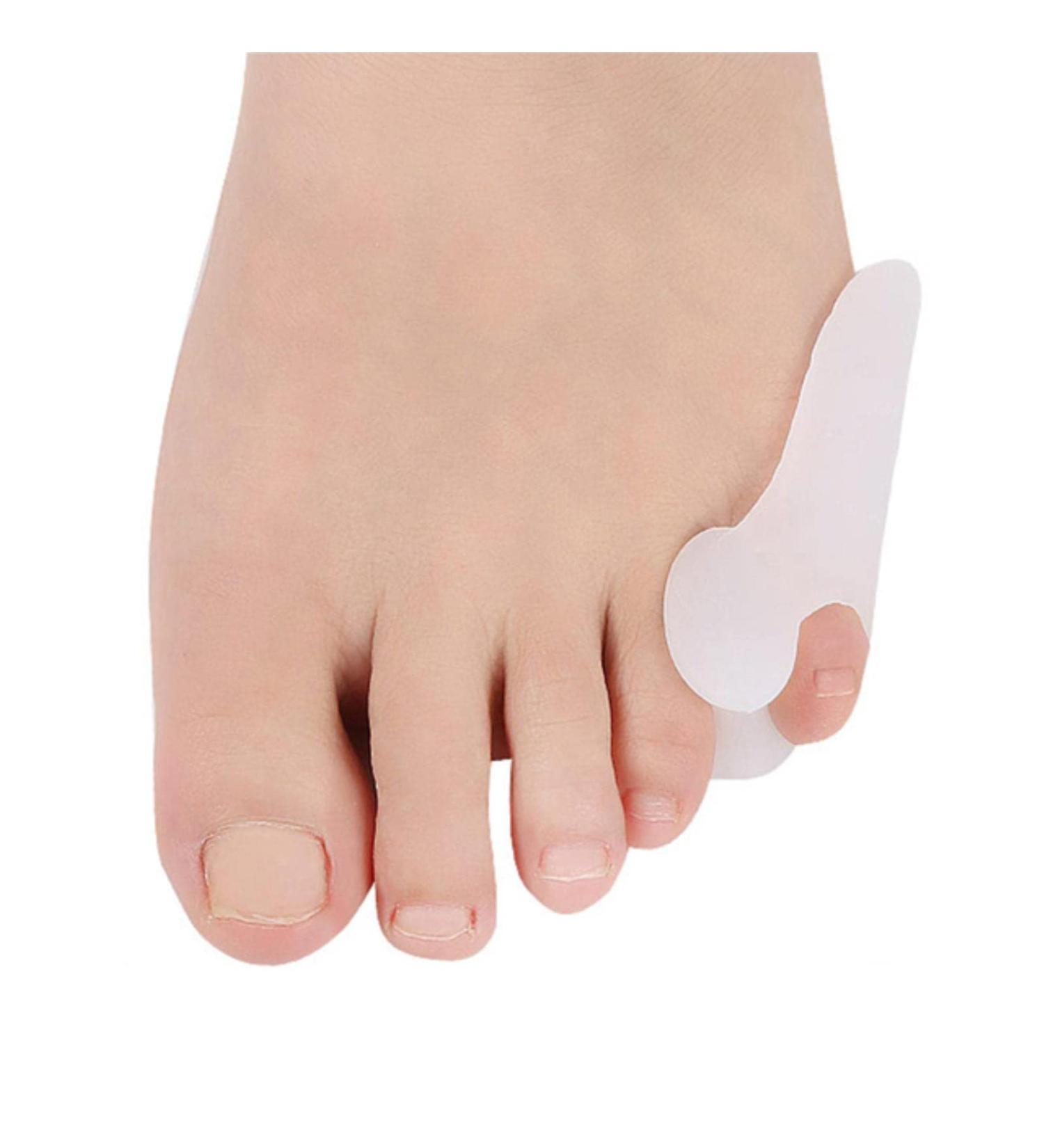 HAOSEM Gel Pinky Bunion Corrector - 2/4 Pcs Toe Separators & Spacers for Pain Relief from Corn Callus & Blisters - Buy Online on GoSupps.com
