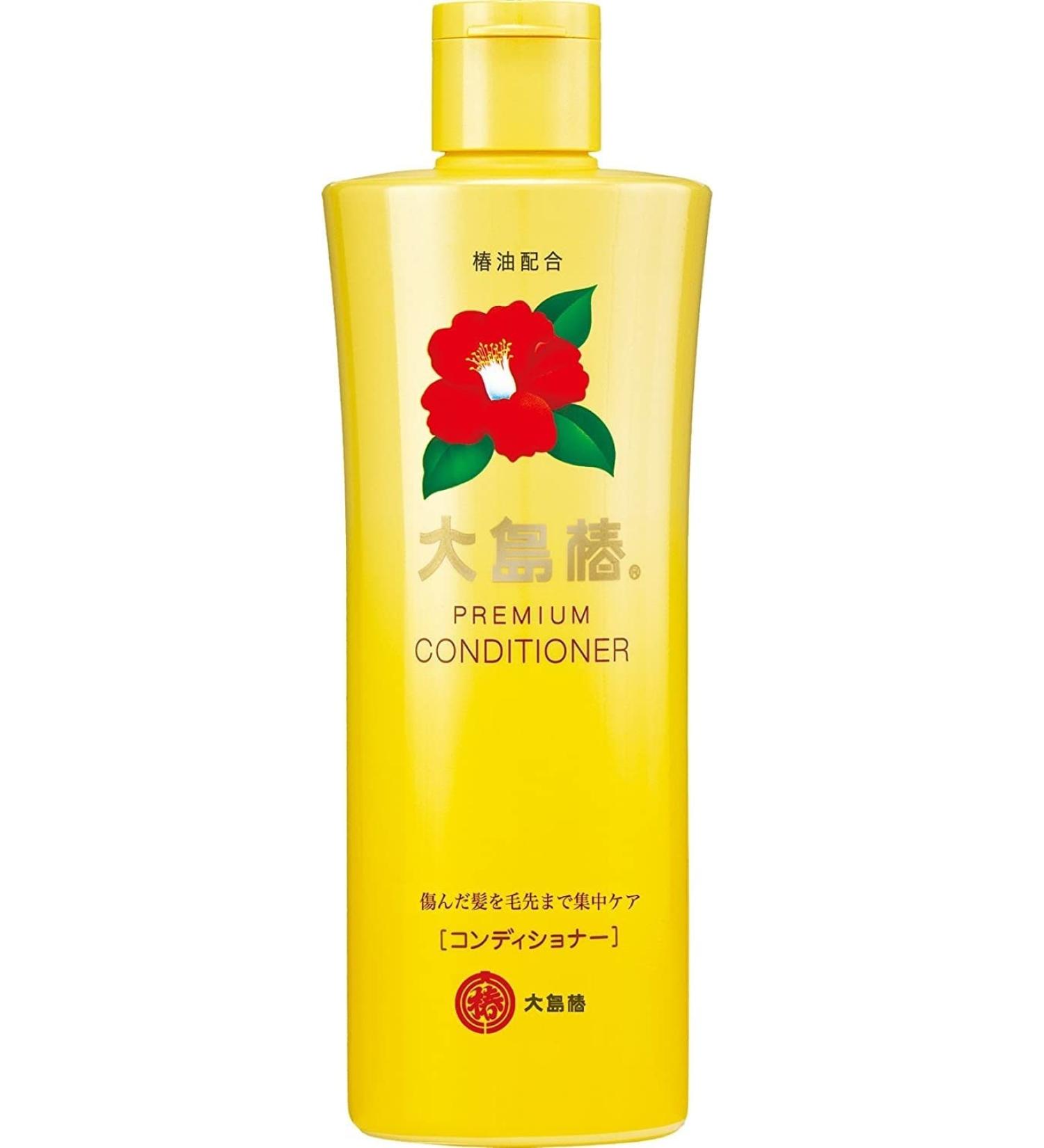 Oshima Tsubaki Premium Conditioner with Camellia Oil - 300ml | Best Conditioner for Soft Shiny Hair - International Shipping Available - Buy Online on GoSupps.com
