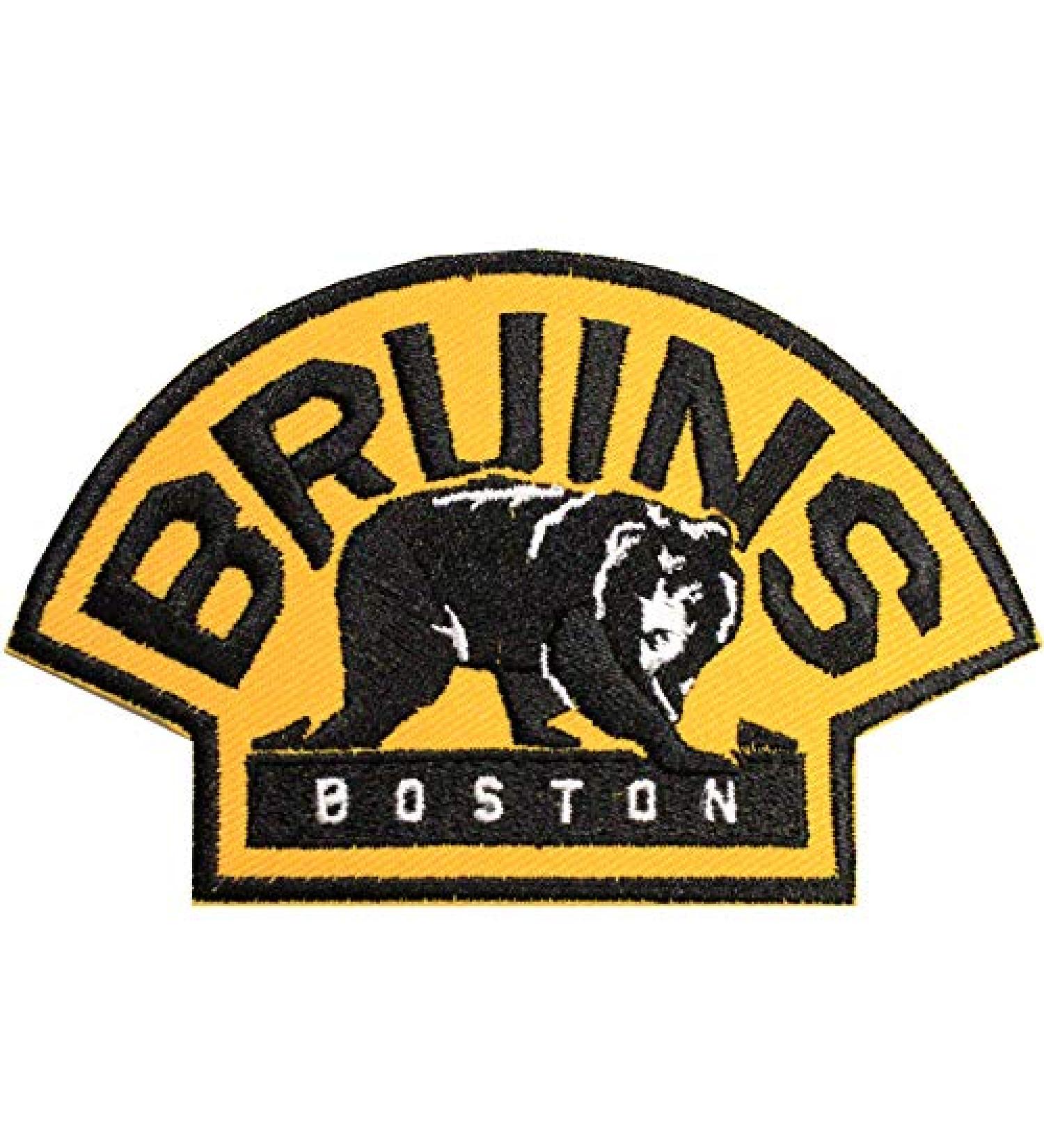 NHL Boston Bruins Bear Logo Patch - Official National Emblem | Team Fan Apparel - Buy Online on GoSupps.com