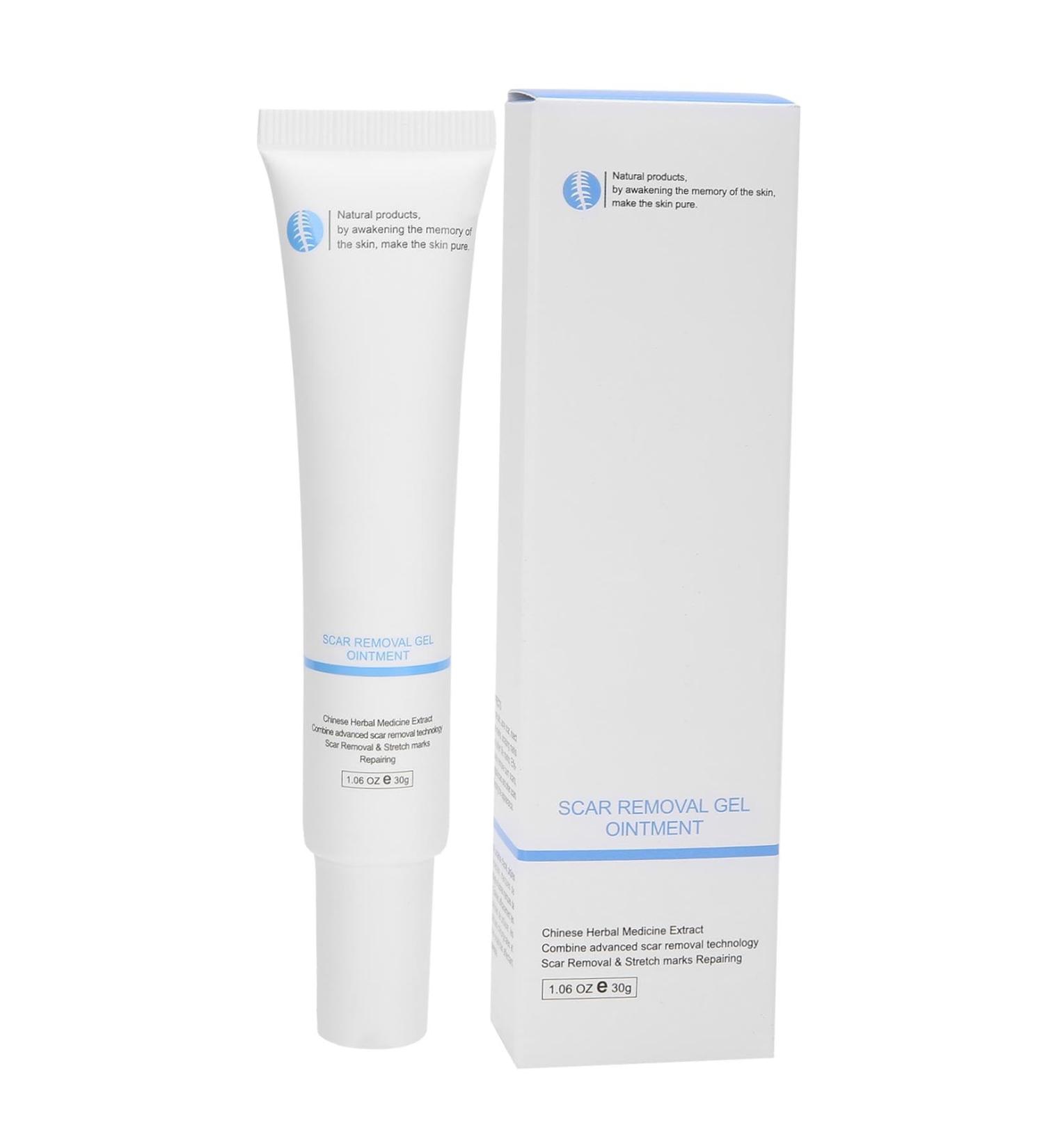 Advanced Scar Removal Gel - Skin Repairing & Tightening Ointment for Scar Marks - Effective Treatment - Buy Online on GoSupps.com