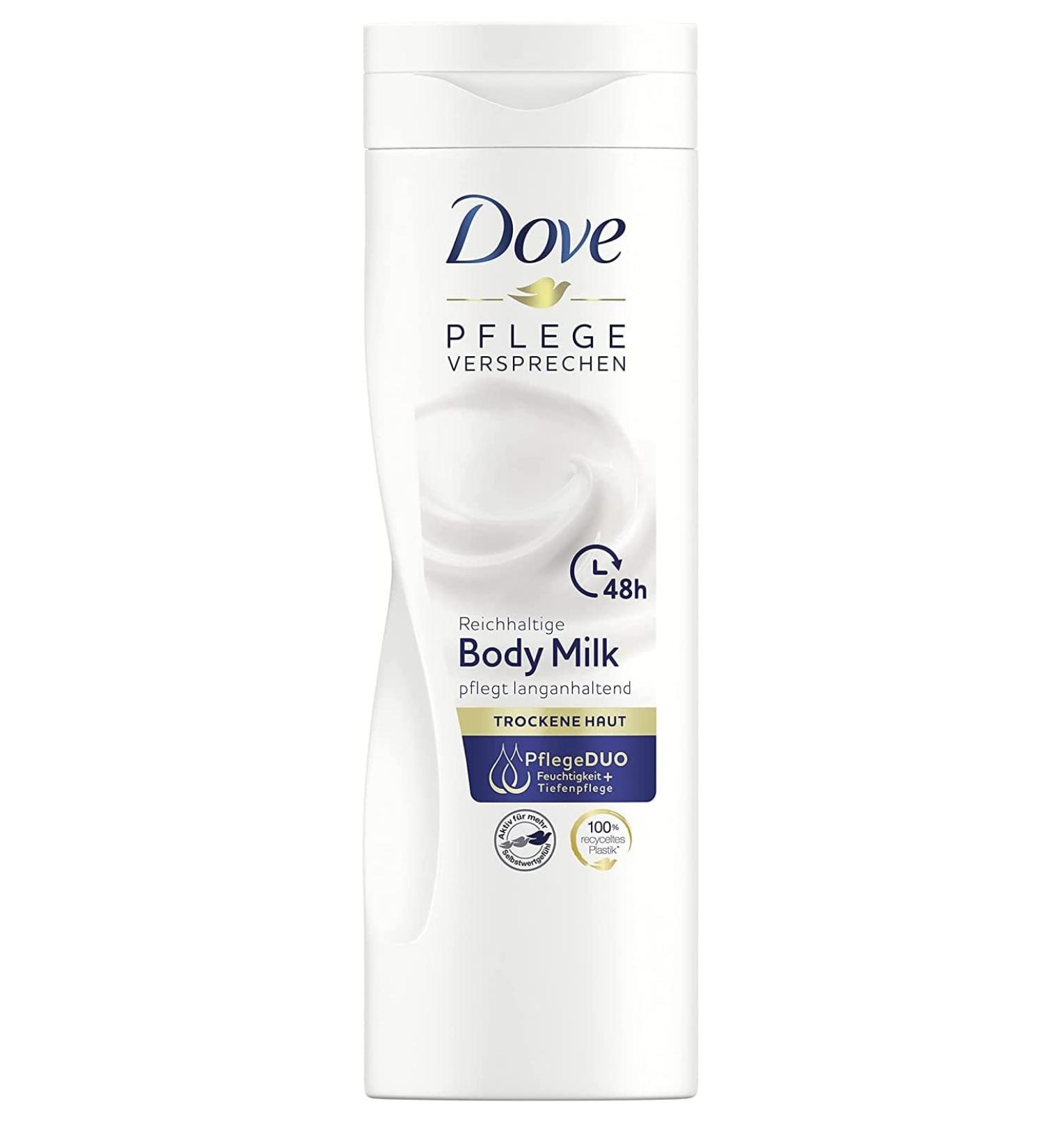 Dove Body Milk Dry Skin Care 400ml Pack of 12