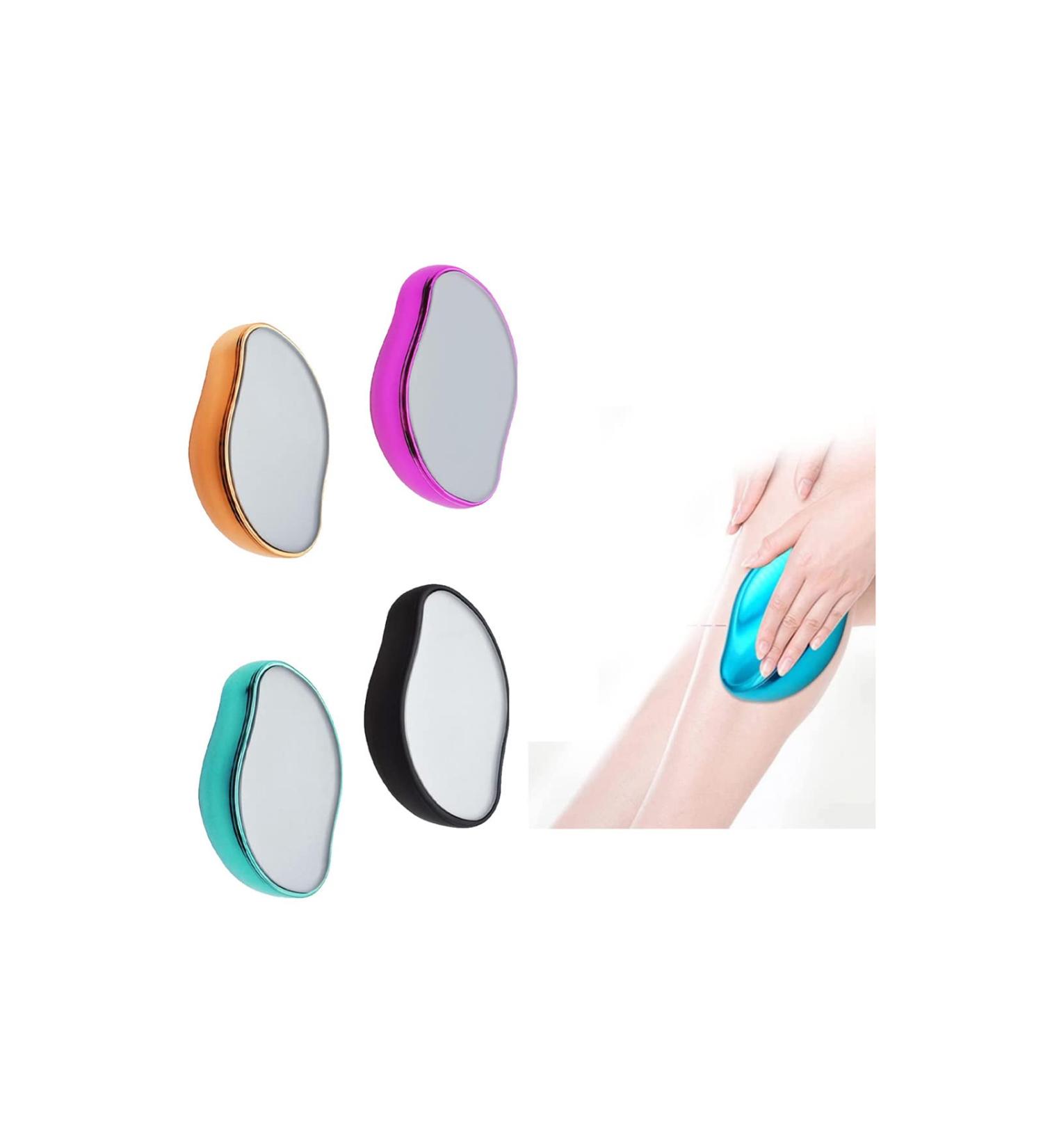 Crystal Hair Eraser for Women Legs - Painless Hair Removal Tool - Washable Nano Hair Remover - Smooth Skin Effect - Black - Buy Online on GoSupps.com