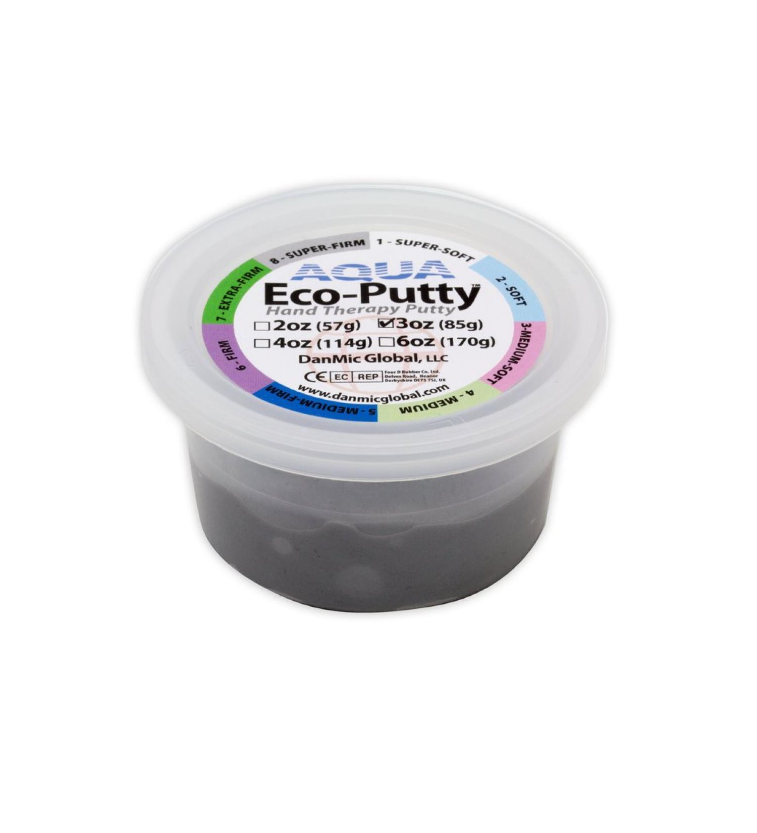 Therapy Putty AQUA Eco Putty | PROFI Line | 85 g (super-firm | dolphin-grey)