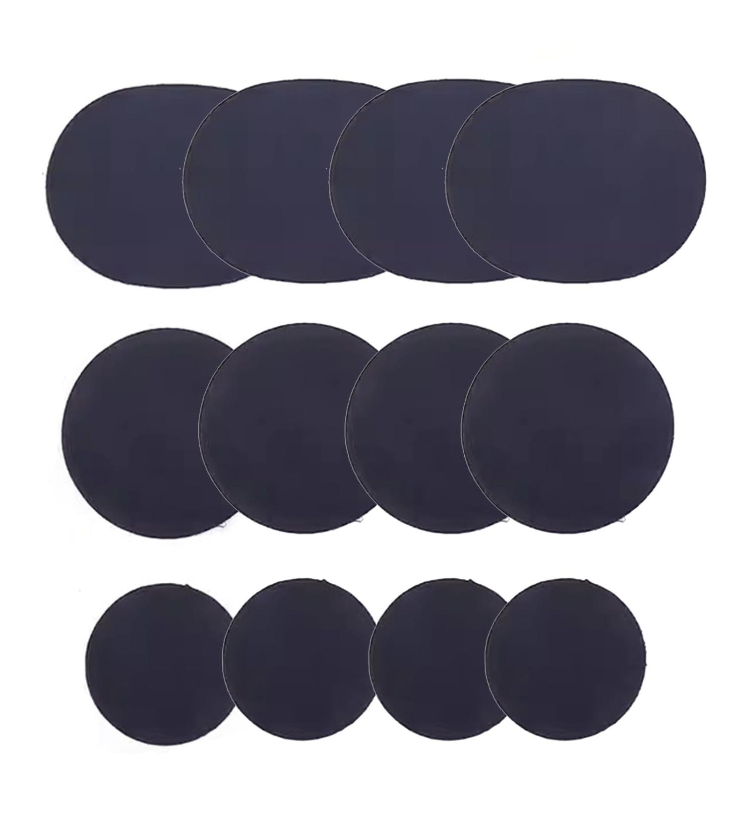 Shoe Heel Repair Patch - 12 Pcs Self-Adhesive Heel Hole Repair for Sports Leather & High Heels - Purple Color - Buy Online on GoSupps.com