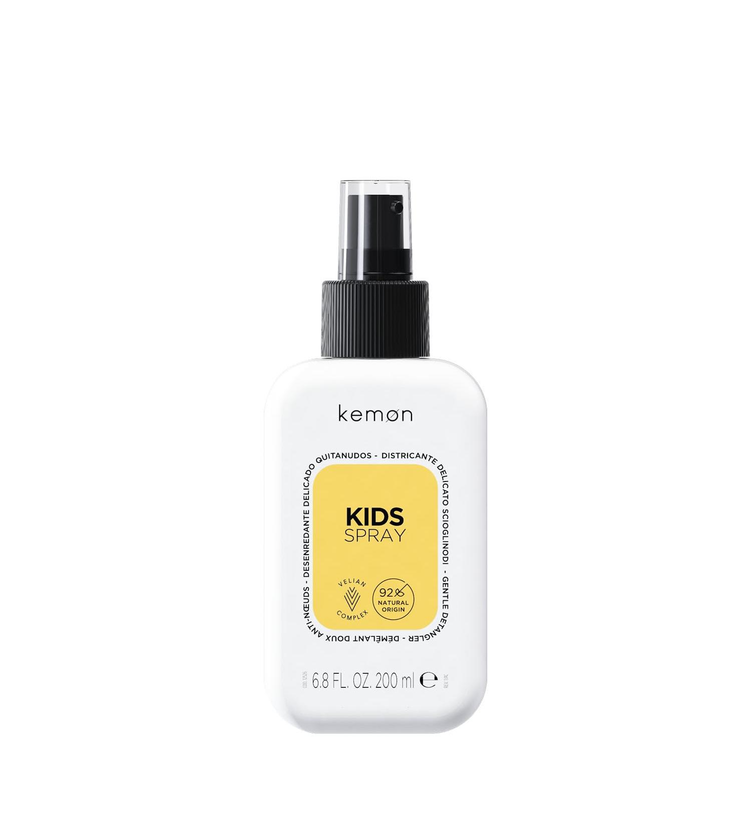 Kemon SpA Kemon Kids Spray gentle detangling formula without rinsing suitable for children from three years effective also on long hair 200 ml - Buy Online on GoSupps.com