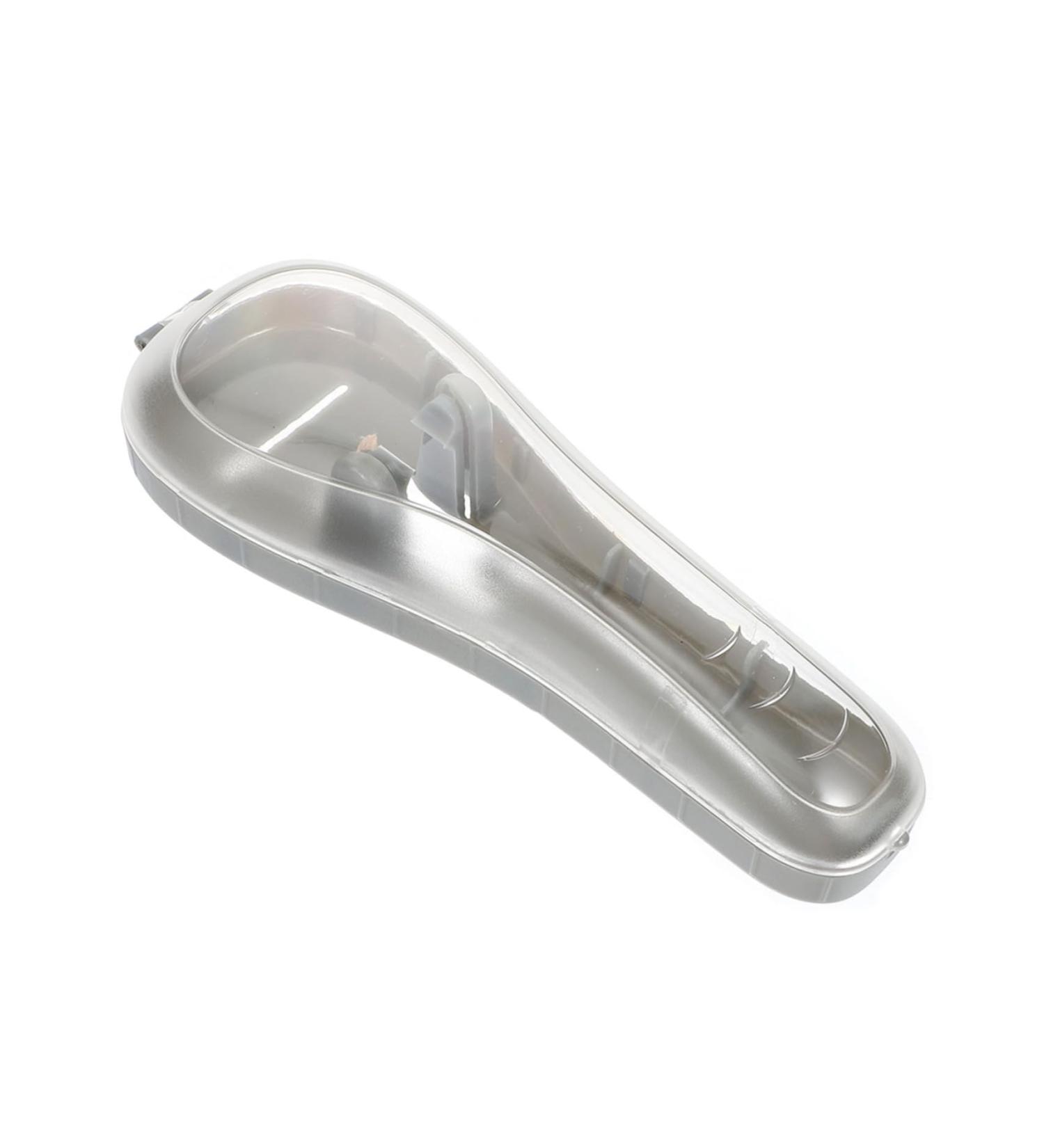 Frcolor Box Razor Storage Case for Men & Women - Portable Shaving Bag 16.5x6x3.5cm Gray | International Shipping - Buy Online on GoSupps.com