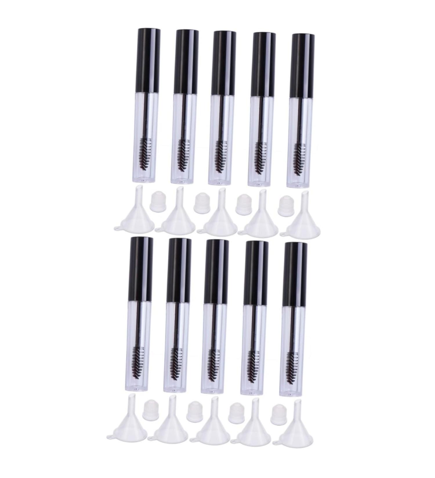 FOMIYES 10 Pcs Empty Tube Eyelash Brush Tube Empty Eyelash Serum Tube Empty Mascara Tube Empty Eyelash Tube 1 g (Pack of 1) Blackx2pcs - Buy Online on GoSupps.com