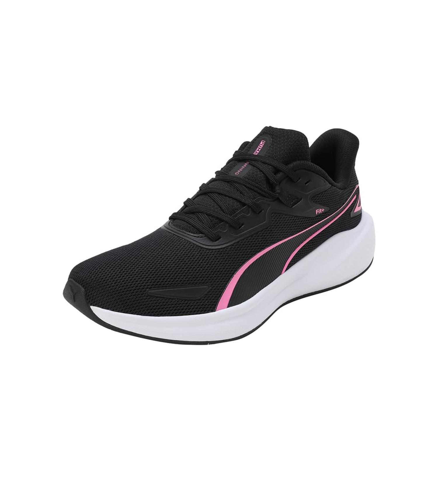 PUMA Unisex Skyrocket Lite Road Running Shoe - 39 EU | Black & Pink | Fast Shipping Internationally - Buy Online on GoSupps.com