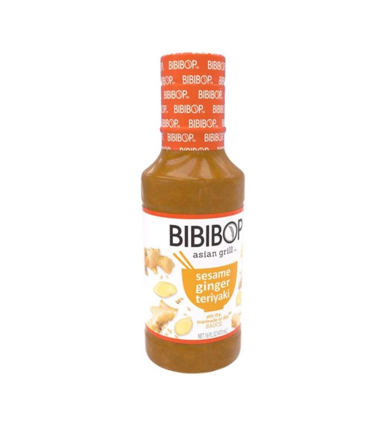 Bibibop Asian Grill Sesame Ginger Teriyaki Sauce, 16 fl oz bottle