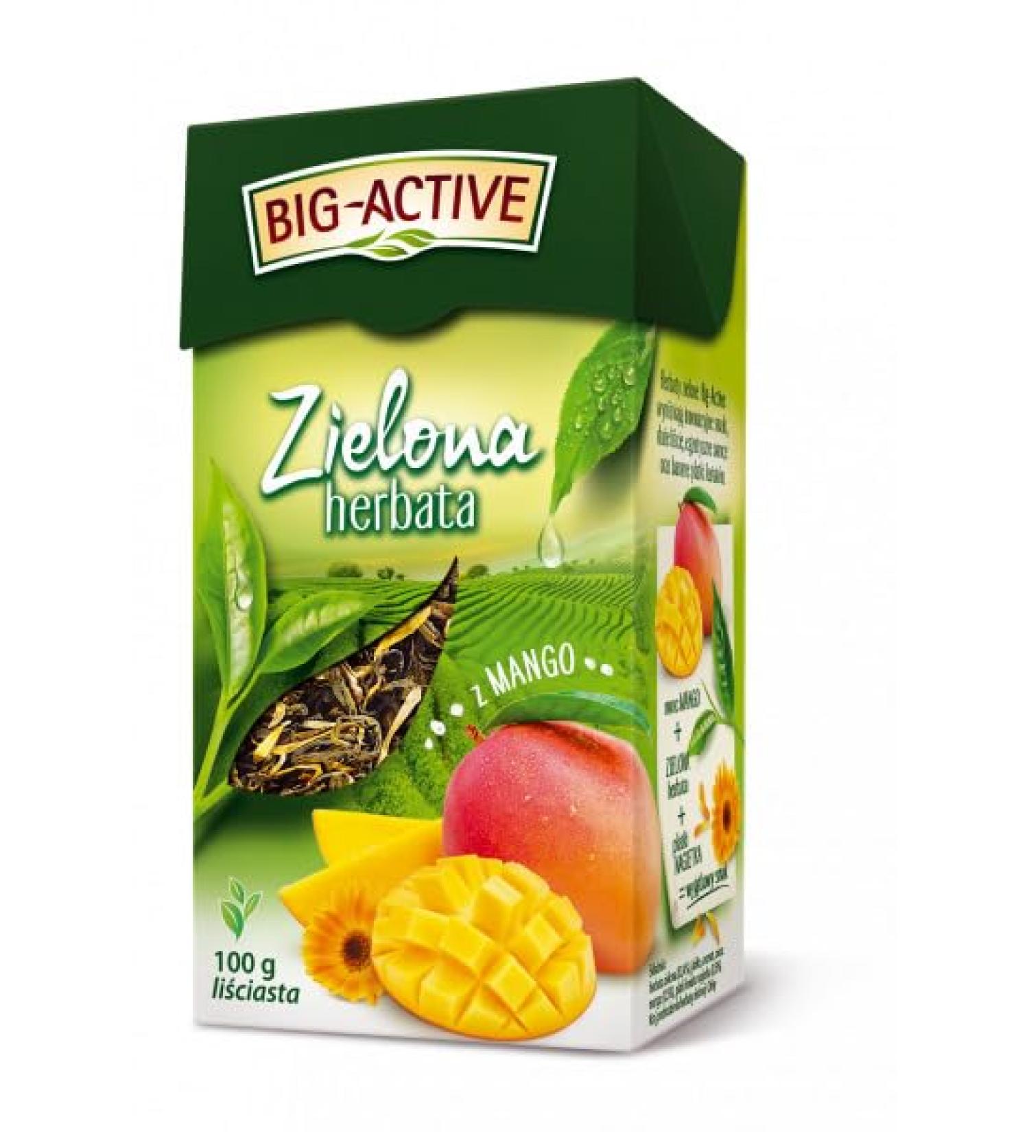 Green Tea With Mango Loose Leaf Tea Natural Pure And Refreshing Herbal Fruit Infusion Herbapol