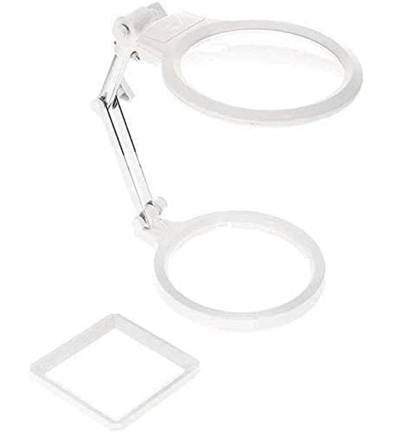 Portable Magnifier Handheld with Light Large Portable Desktop Magnifier Large Portable Illuminated Magnifier for Reading ES for Reading Full of Stars - Buy Online on GoSupps.com