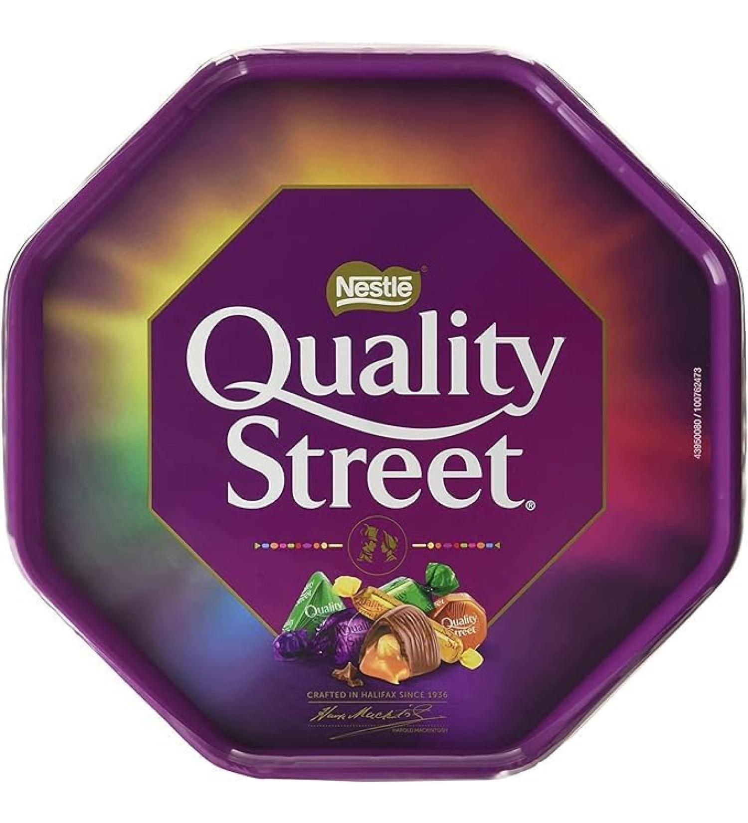  GREAT BRITISH TRADING LIMITED Nestle Quality Street Christmas Chocolate Box 600g - Buy Online on GoSupps.com