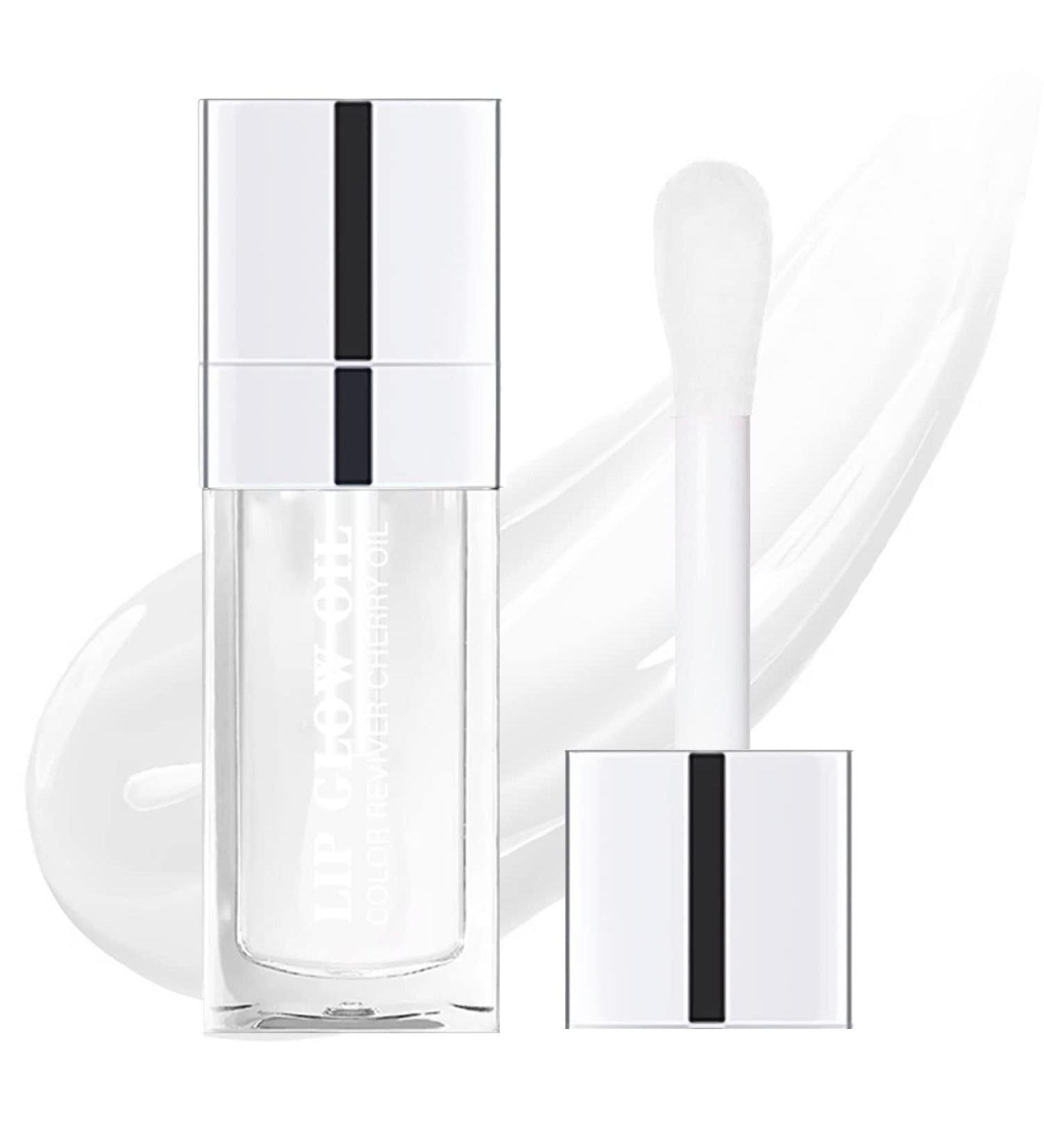 MXYWO Plumping Lip Oil 6ML - Transparent Hydrating Lip Tint & Nourishing Balm - Buy Online on GoSupps.com
