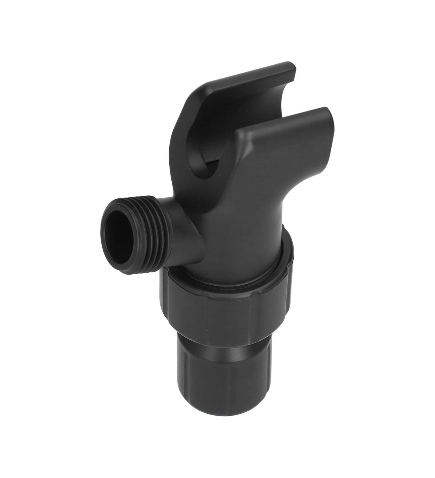 Universal Adjustable Black Shower Arm Holder for Hand Shower Head | Premium Quality & Easy Installation - Buy Online on GoSupps.com