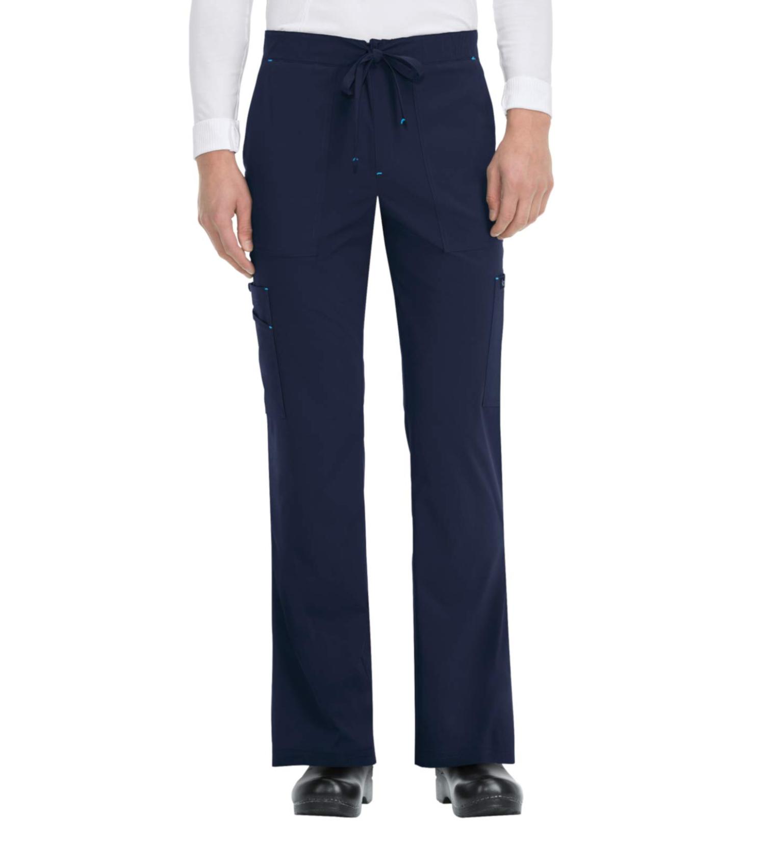 KOI Basics Men's Moisture-Wicking Luke Scrub Pants - Large, Navy - Buy Online on GoSupps.com