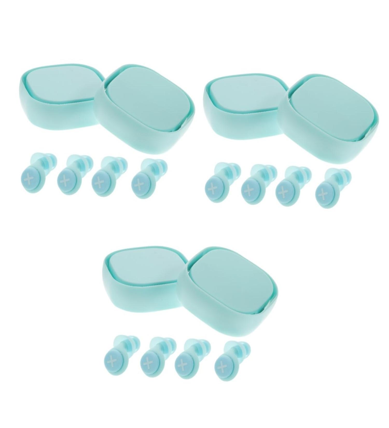 6 Sets Girls Noise Canceling Earplugs | Silicone Invisible Earplugs for Sleeping Travel & Study - Block Sound Effectively - Buy Online on GoSupps.com