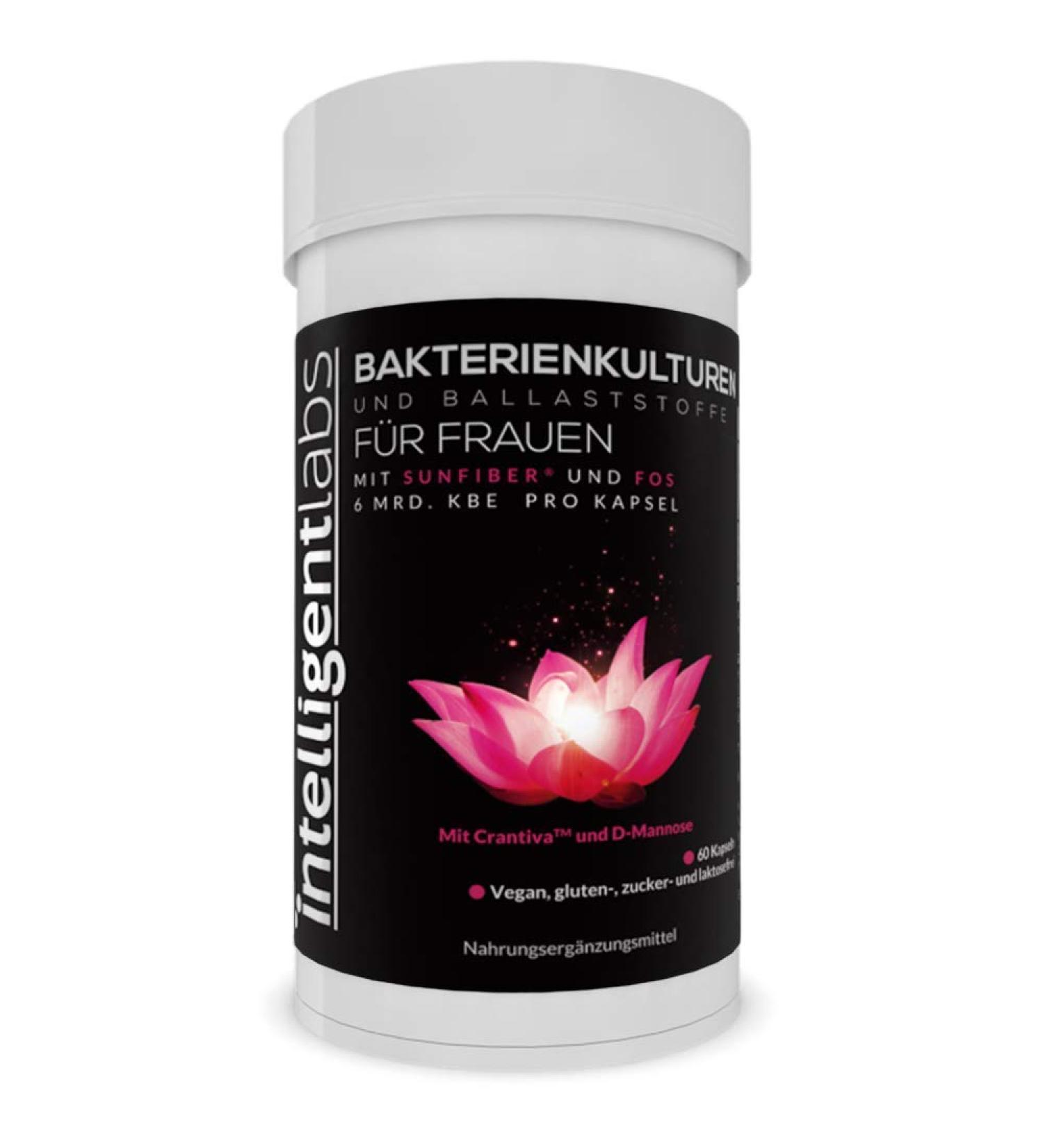 Best Probiotics for Women - UTI Formula with Cranberry & Prebiotics | 6 Billion KBE - 2 Months Supply - Buy Online on GoSupps.com