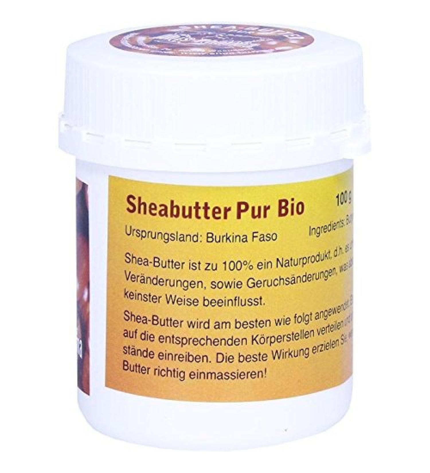 Shea butter organic pure unaffected 100 g