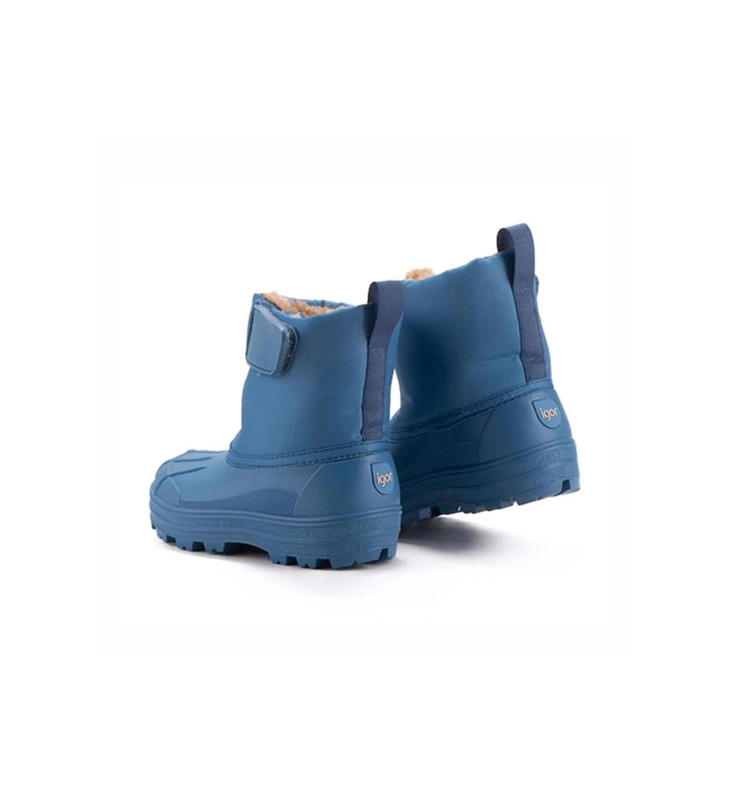 Igor Neu Azul Rubber Snow Boots - Size 12 UK Child - Blue - Buy Online on GoSupps.com