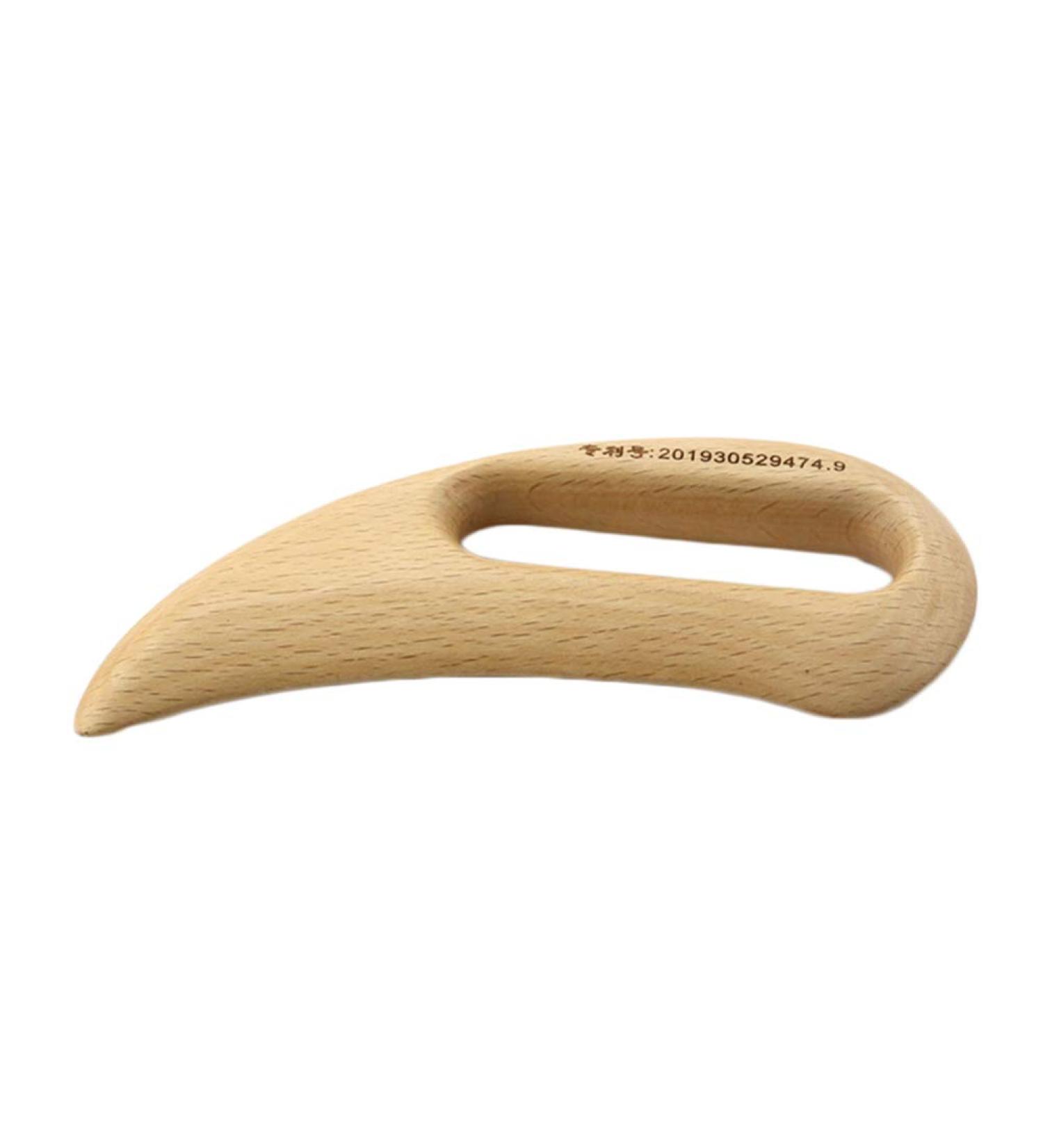 1pc Acupuncture Massage Tool - Wooden Massaging Plate for Pain Relief & Therapy - International Shipping - Buy Online on GoSupps.com