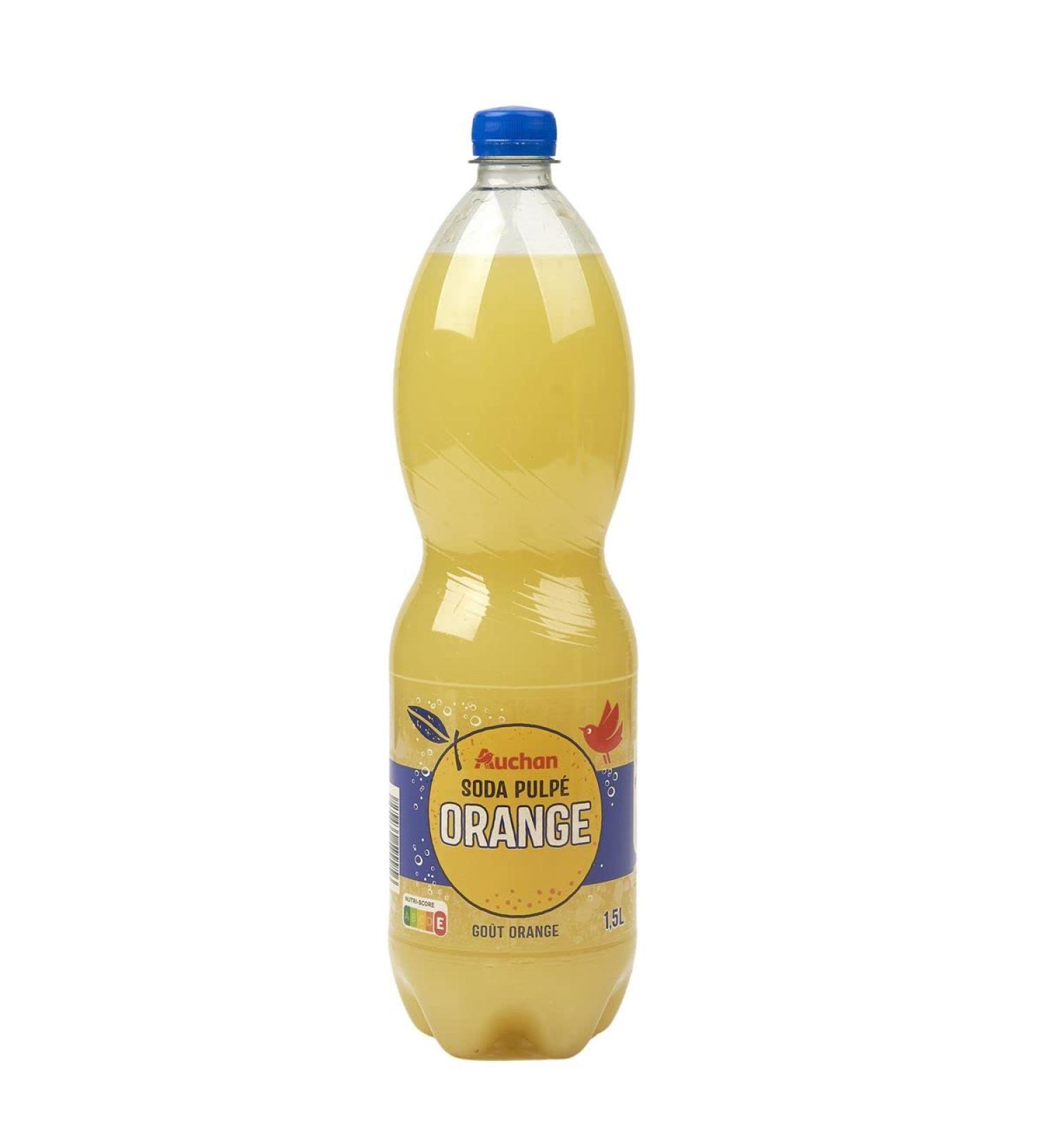 AUCHAN AUCHAN Orange pulped drink without preservatives 1 5l