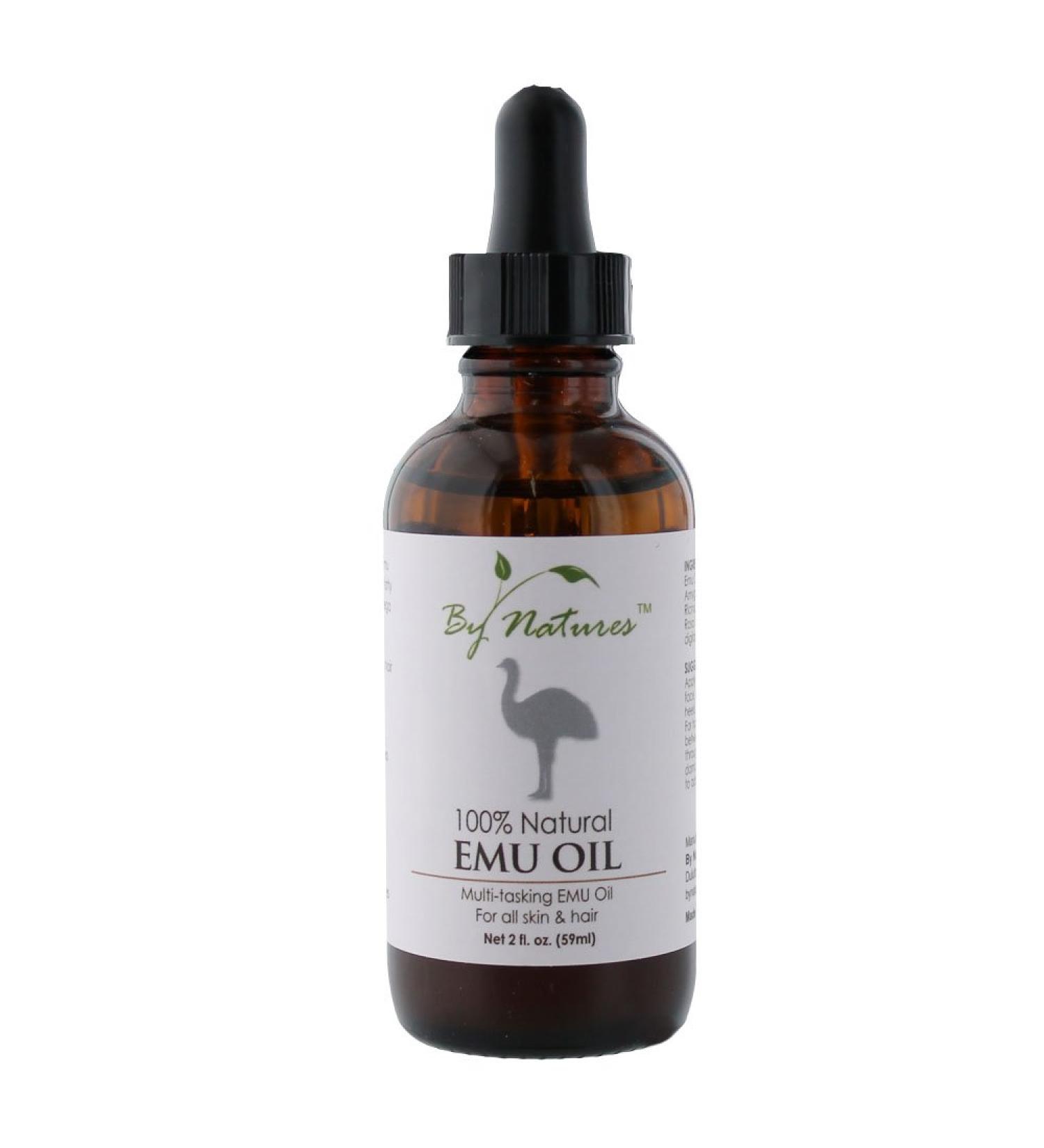 (2 Oz) By Natures Essential Oils - 100% Natural & Pure for skin and hair (EMU)