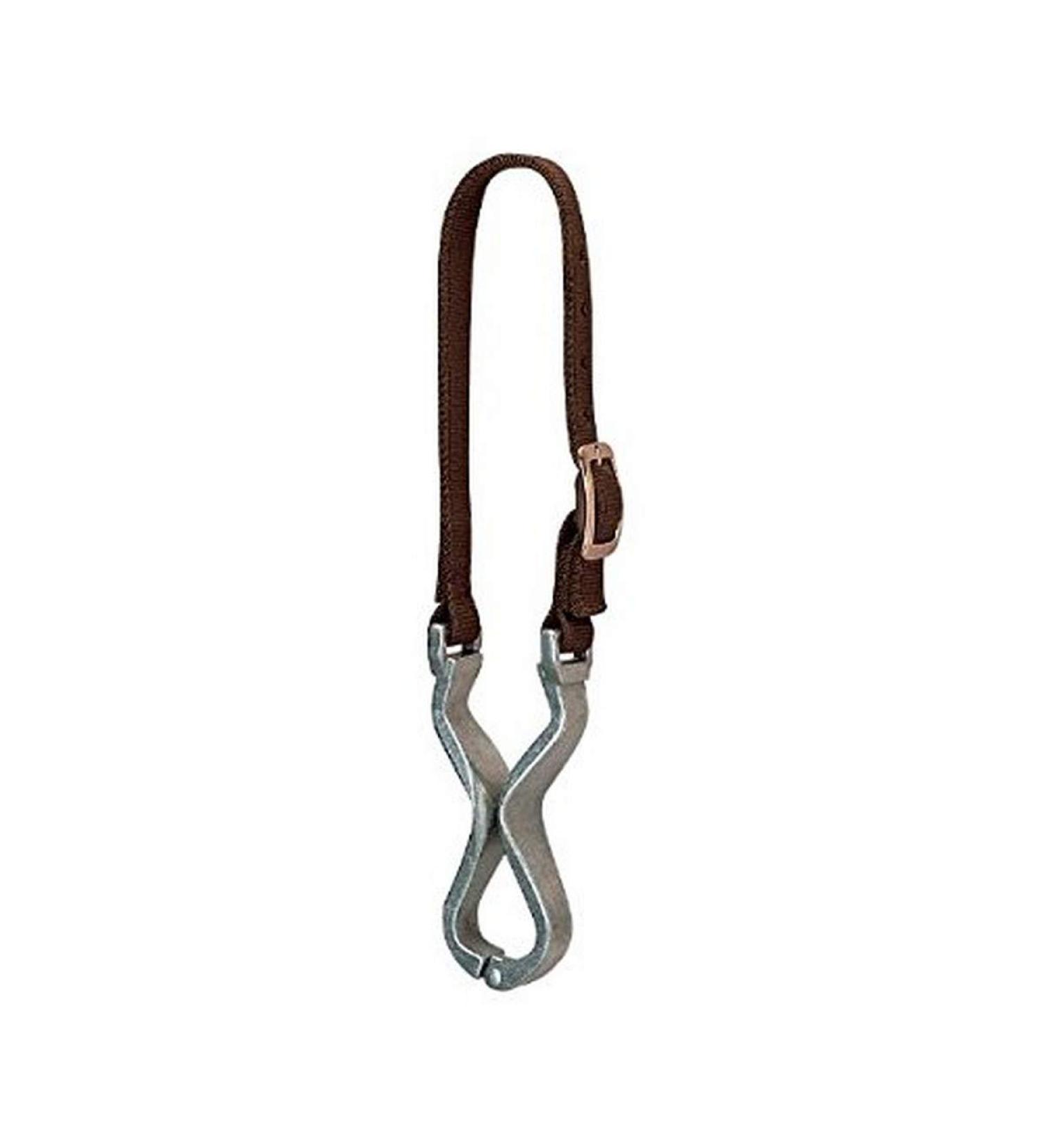 Weaver Leather Nylon and Aluminum Cribbing Strap, Brown