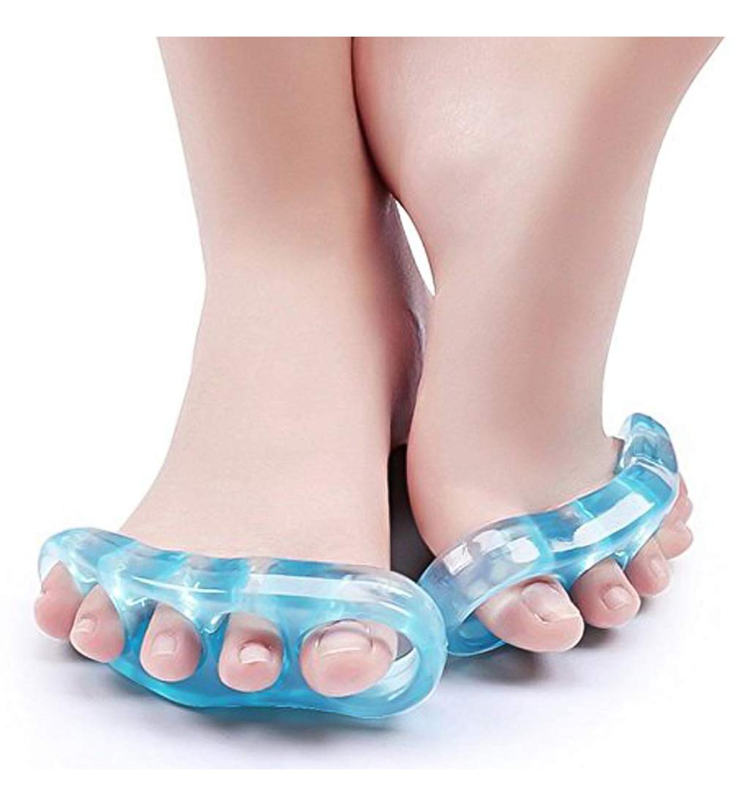 Premium Silicone Toe Spreader - Comfort & Relief for Happy Feet | 1 Pair - International Shipping Available - Buy Online on GoSupps.com