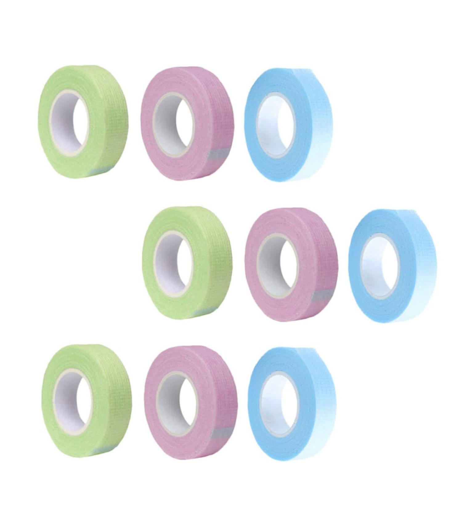 POPETPOP 36 Rolls Under Eye Lash Tape | Micropore Lash Extension Supplies | Breathable Pink Tape for Eyelash Beauty Salon - Buy Online on GoSupps.com