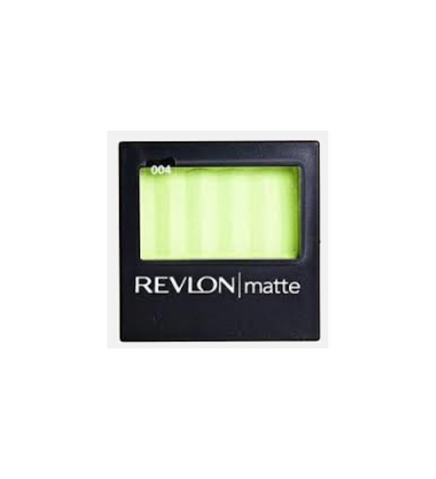 Revlon Matte Eye Shadow Luscious Lime 004 .08 oz (2.4 g)