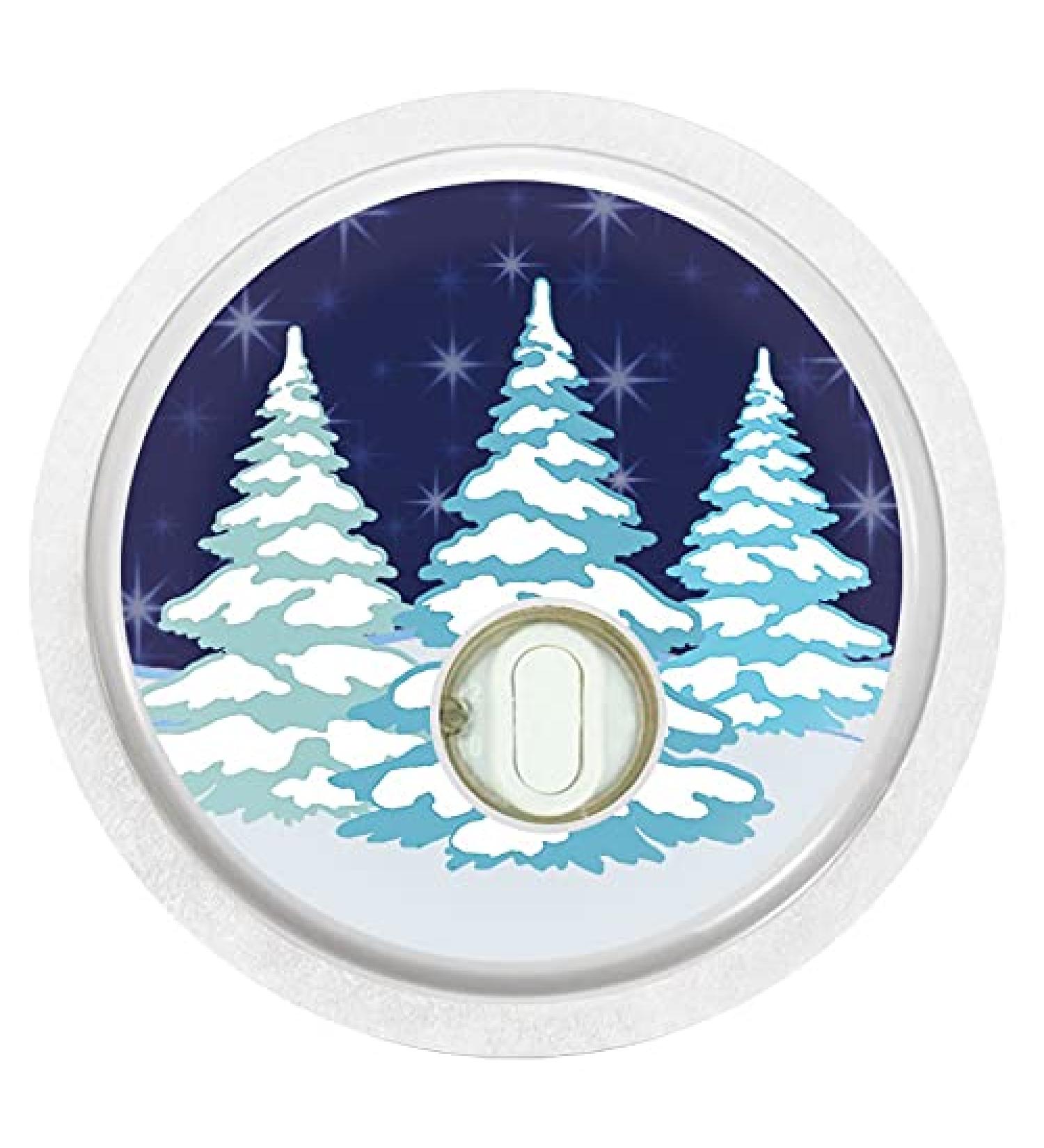 Sticker for FreeStyle Libre 3 Sensor 2x Winter Landscape myDili