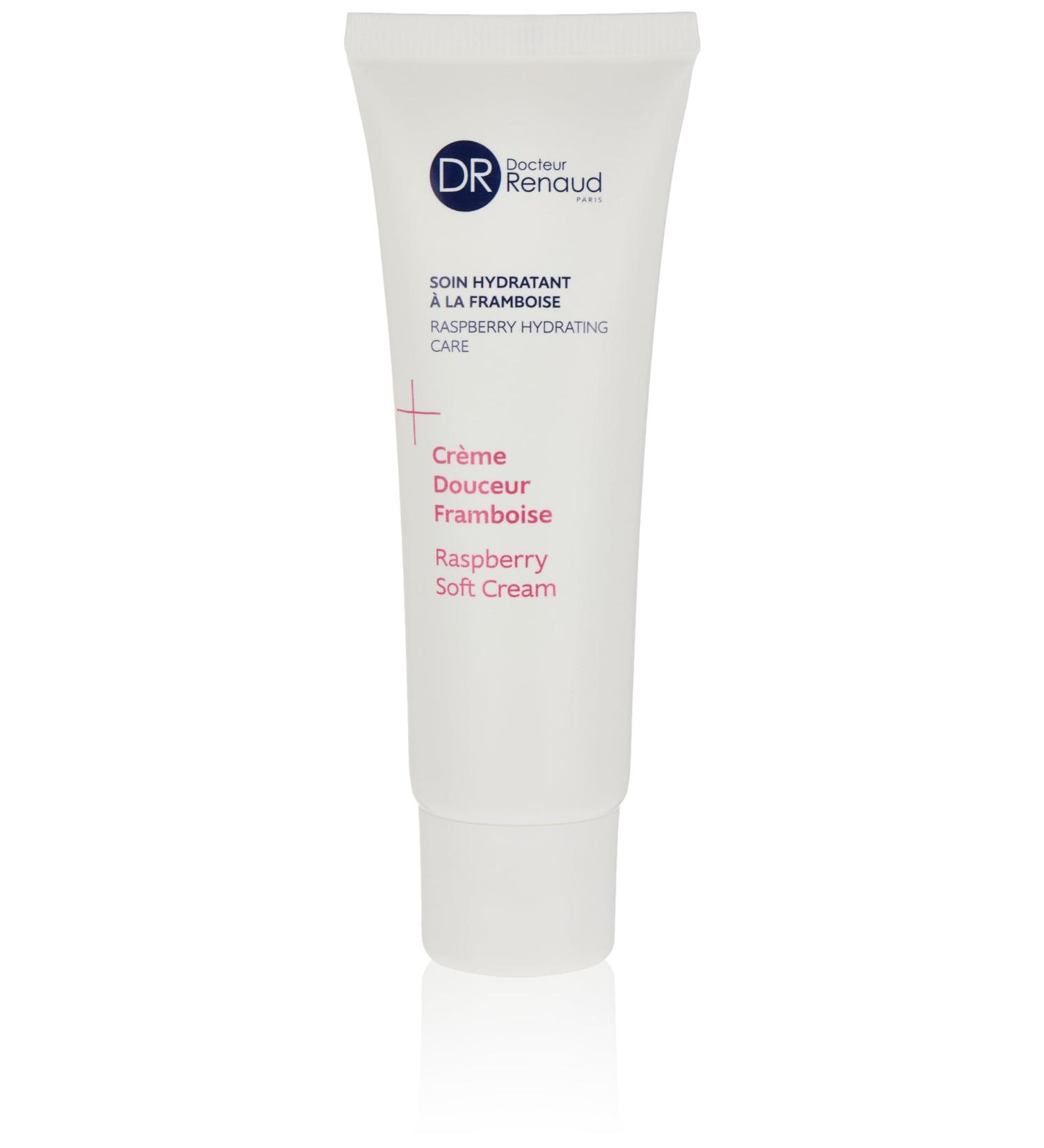 Dr Renaud Raspberry Soft Cream 50ml | Hydrating Care for All Skin Types | Buy Internationally - Buy Online on GoSupps.com
