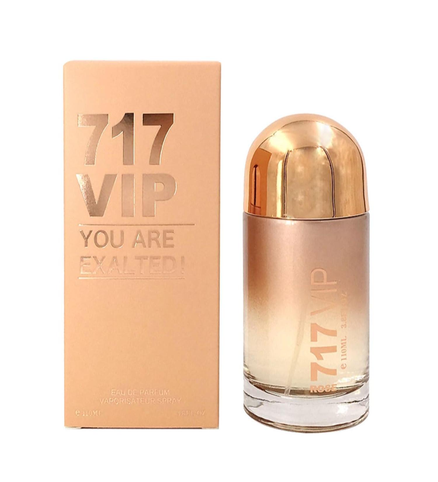 717 VIP Rose Women 100ml Eau De Parfum Vaporisateur Spray Long Lasting Peach Blossom Oil From France