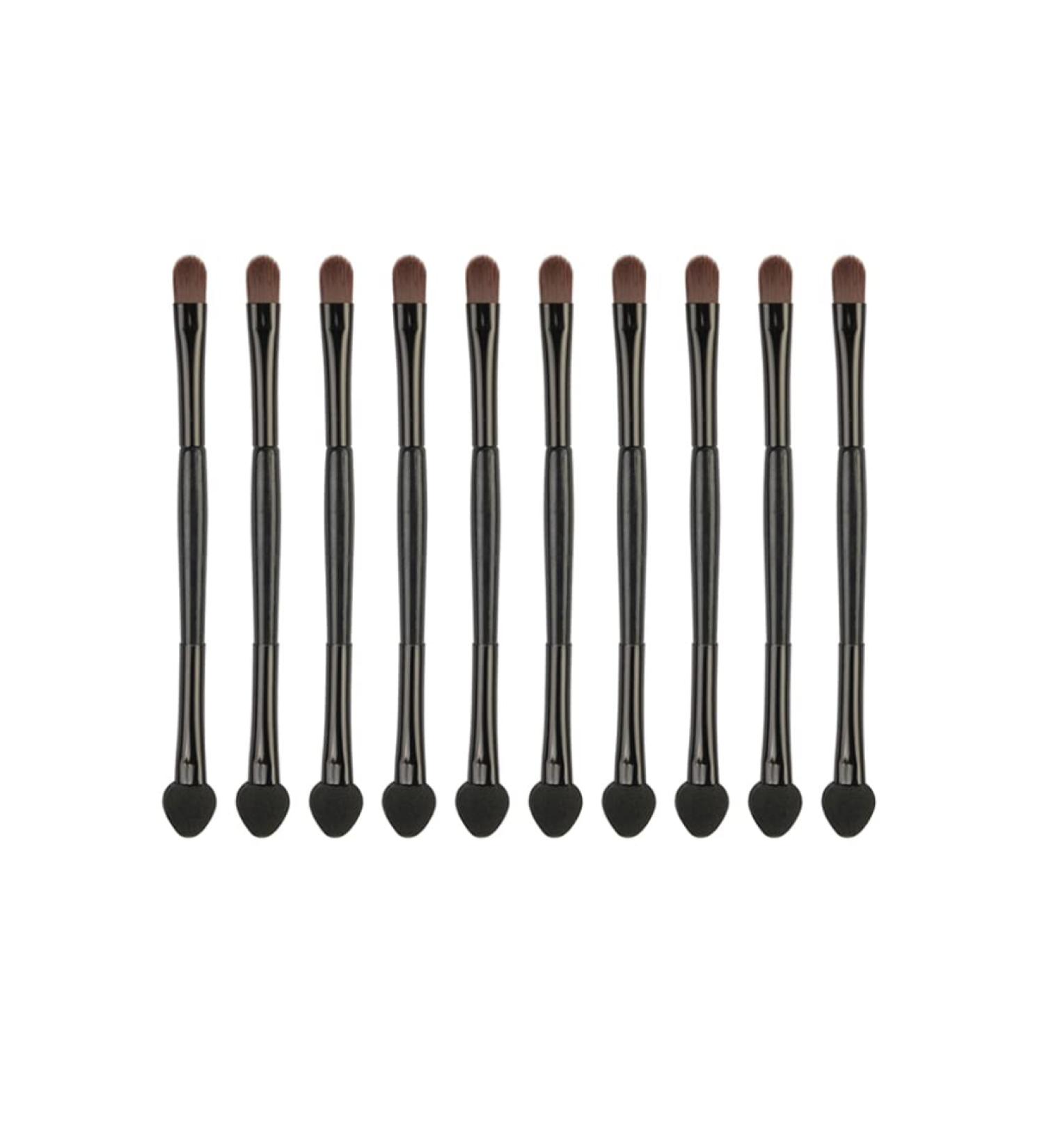 Premium Black Eye Shadow Brush | Versatile Eyeshadow Sponge Applicator for Flawless Makeup - Buy Online on GoSupps.com