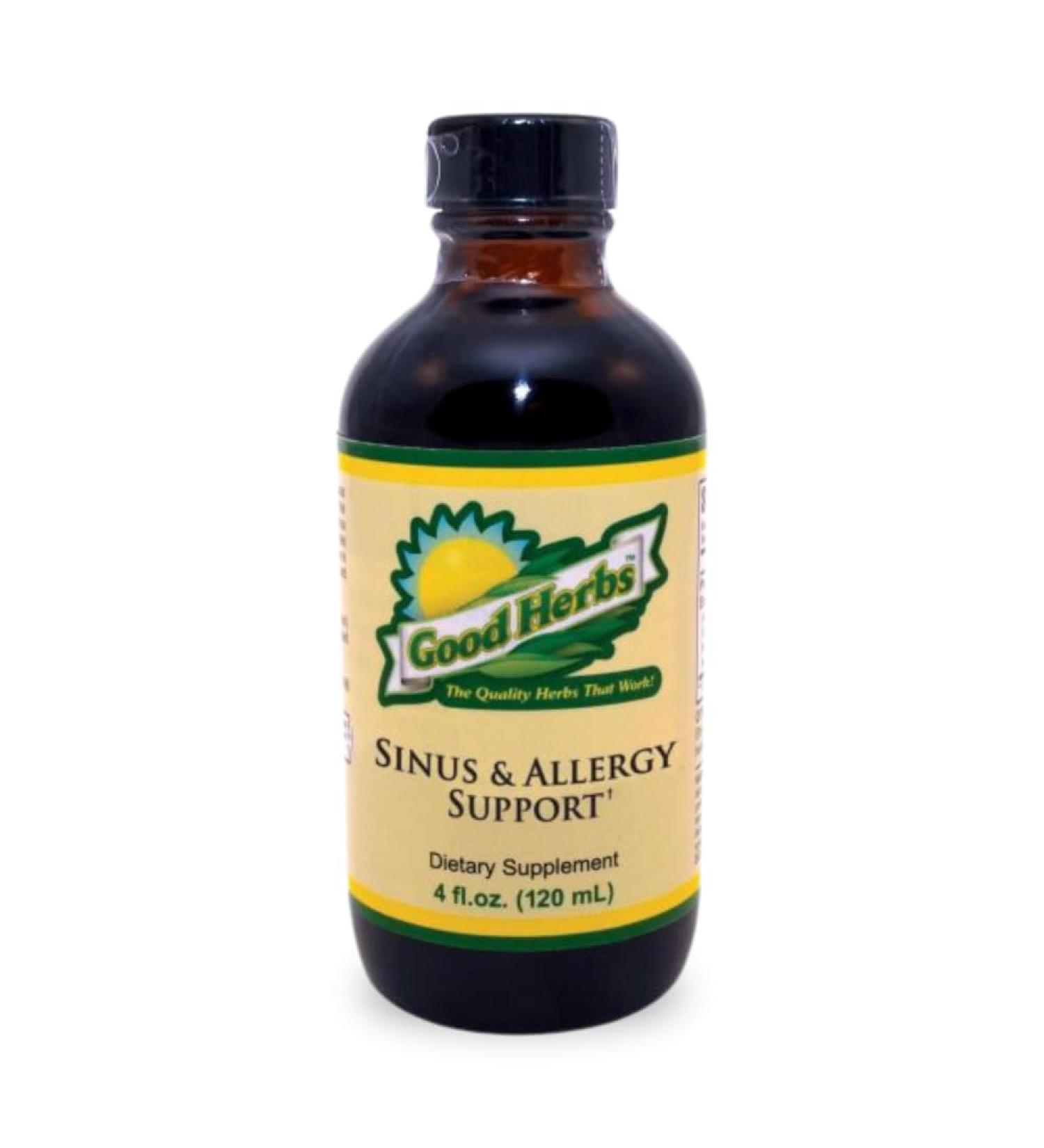 Sinus and Allergy Support - Natural Relief for Enhanced Breathing | International Shipping Available - Buy Online on GoSupps.com