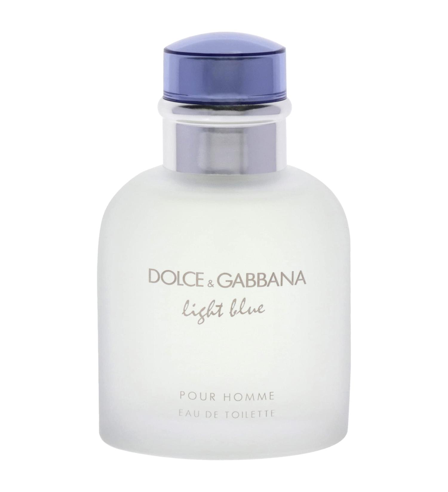 Dolce & Gabbana Light Blue for Men Eau de Toilette Spray 2.5 Fl Oz - Authentic Fragrance for Men - Buy Online on GoSupps.com