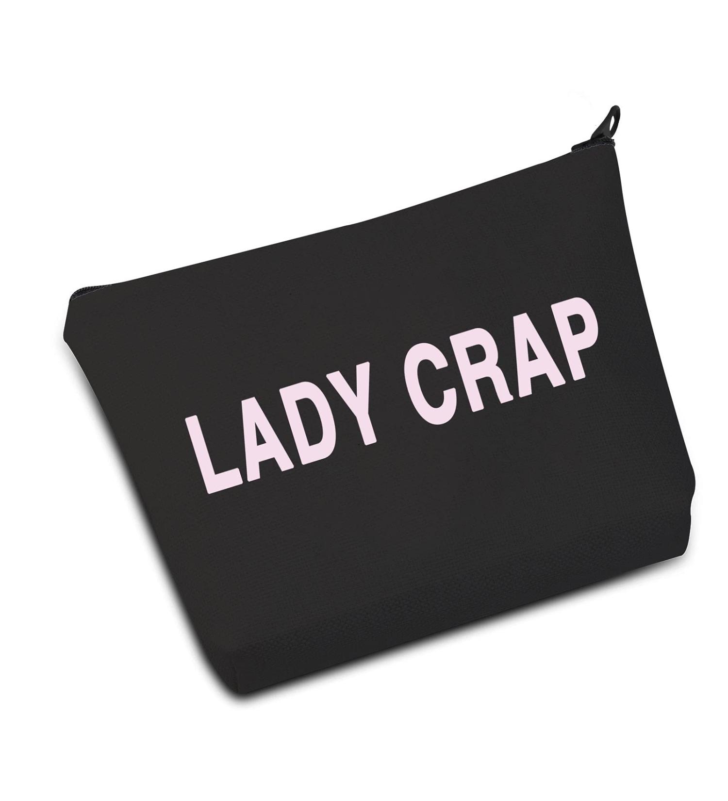 JXGZSO Lady Crap Bag - Period Accessory Bag for Tampons, Sanitary Towels, Moon Cup - Gift for Women - Buy Online on GoSupps.com