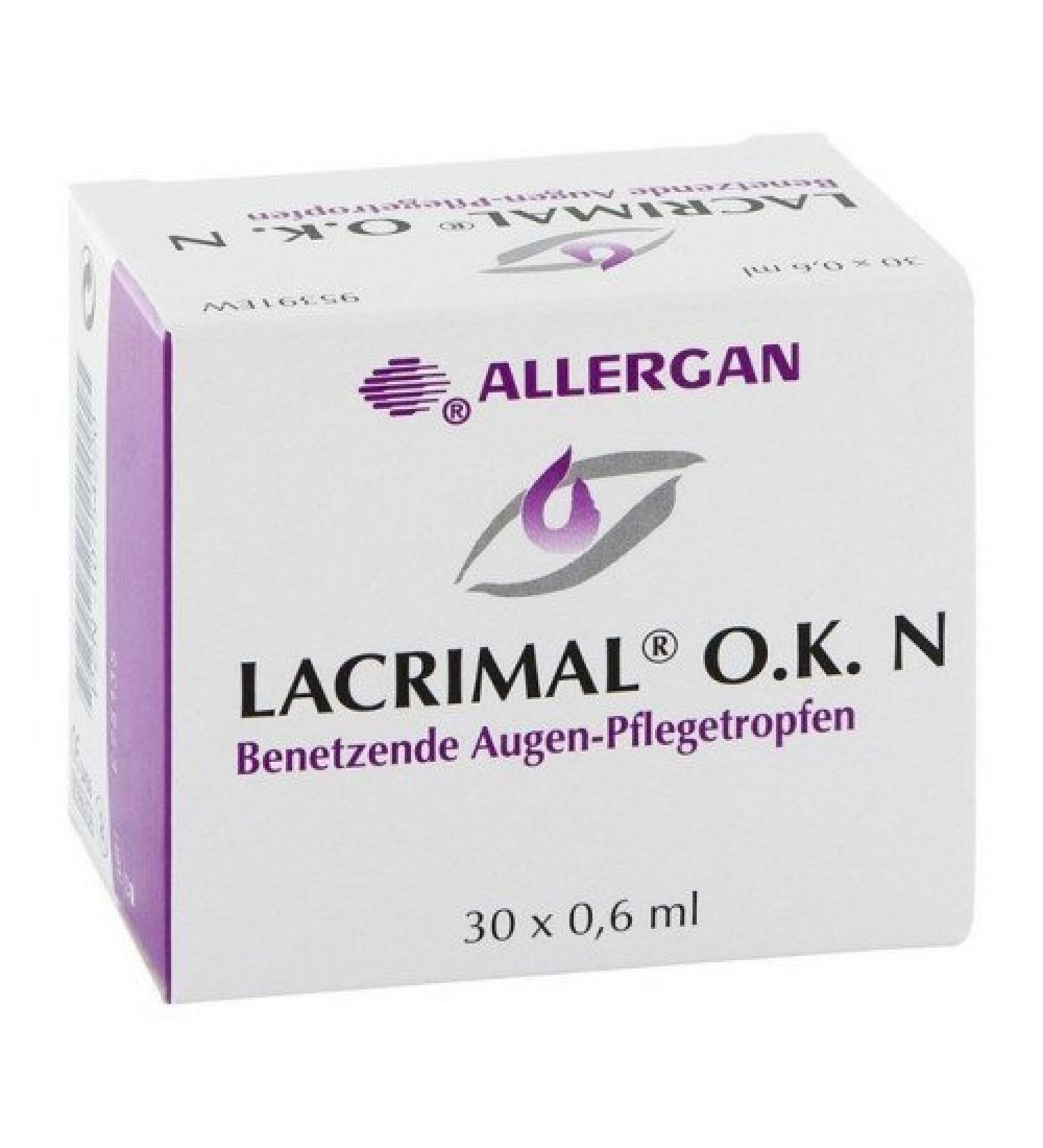 Lacrimal O.K.N eye drops 30x0.6 ml
